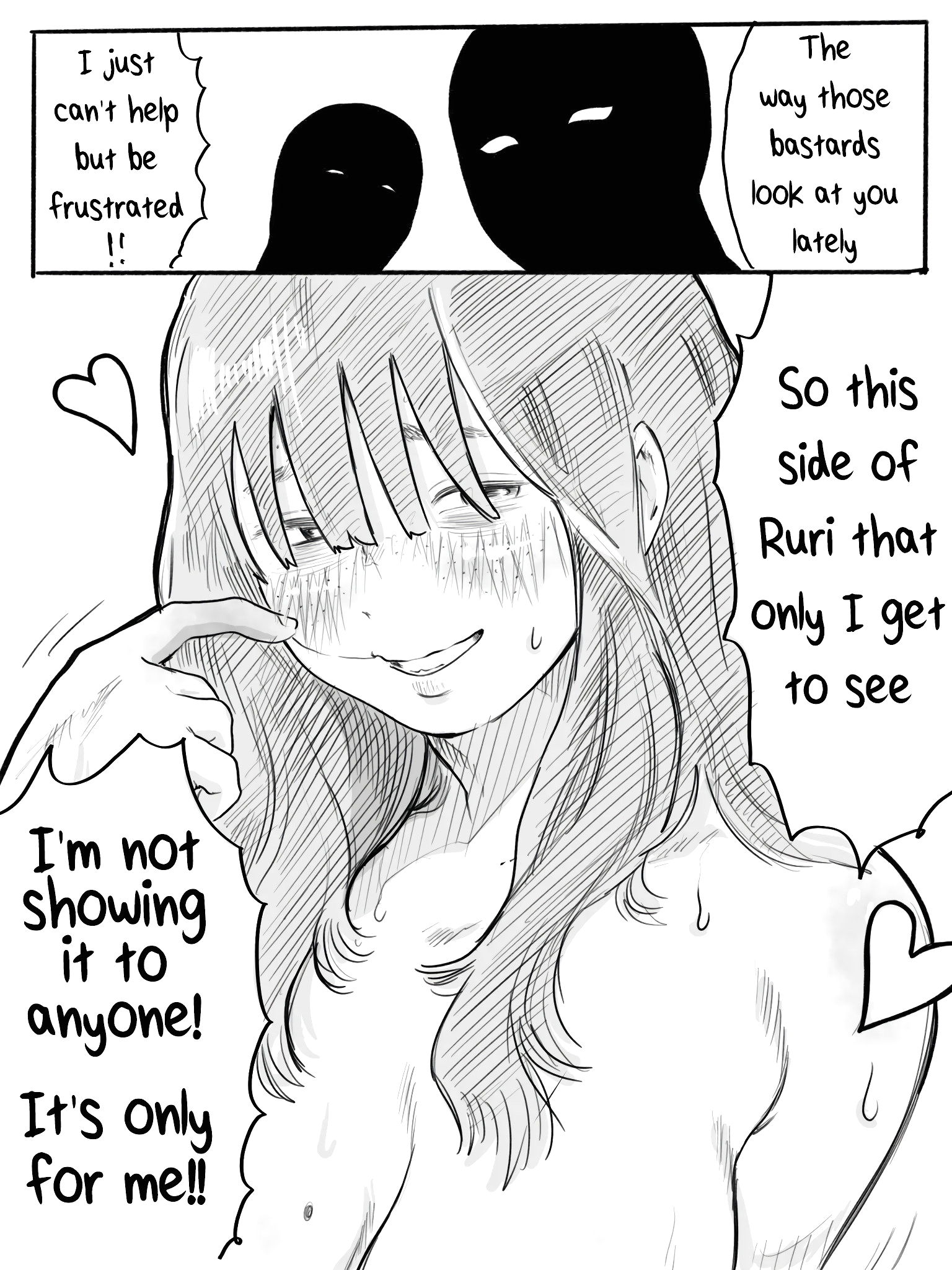 The Clumsy Nemophila 2: A Story of a Shy, Busty Girl Having Intimacy on the School Rooftop page 27