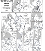 Bubbleline: One night with vampire Queen page 1