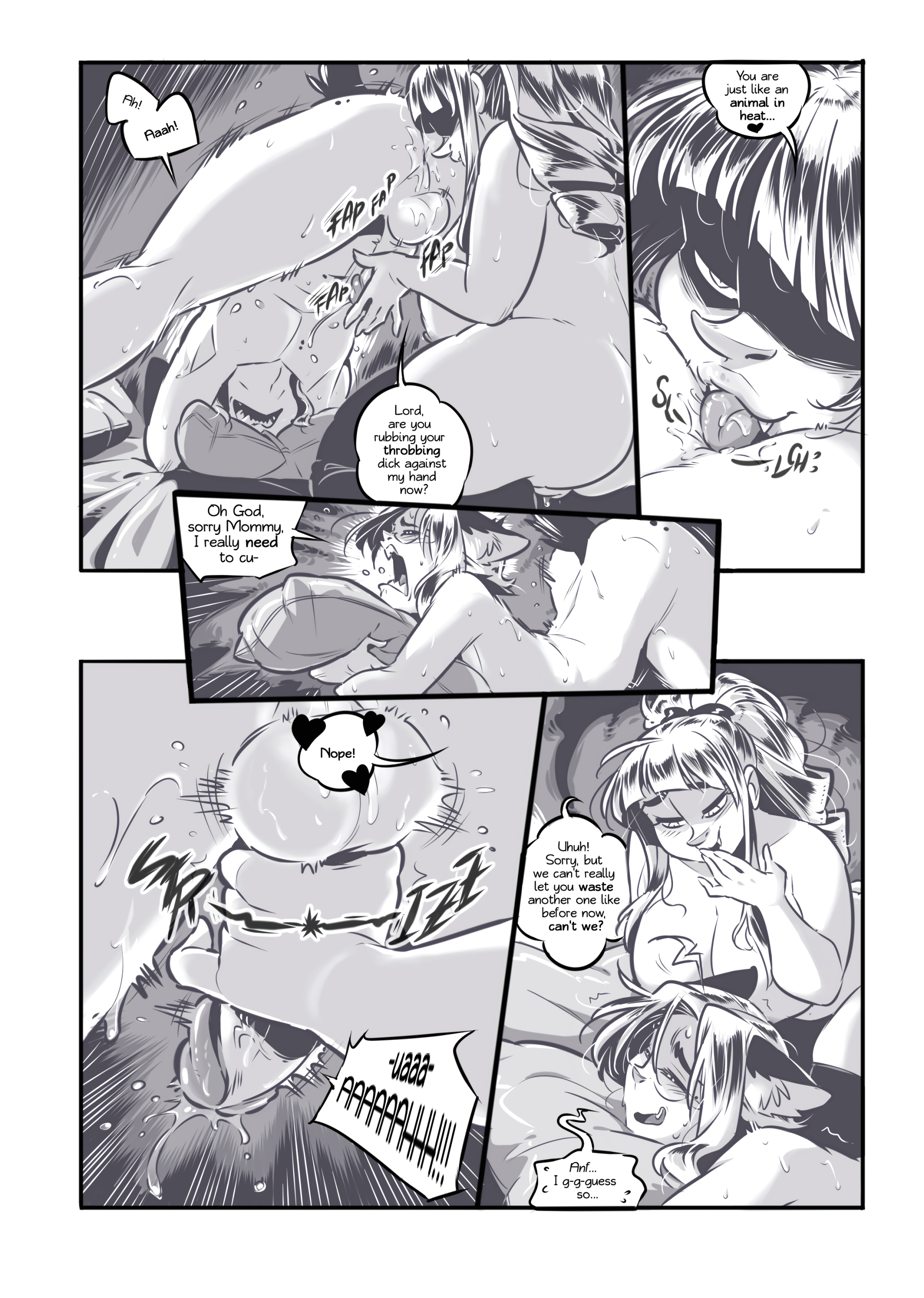 Cory and Abby 3: A Sensitive Kitty page 11