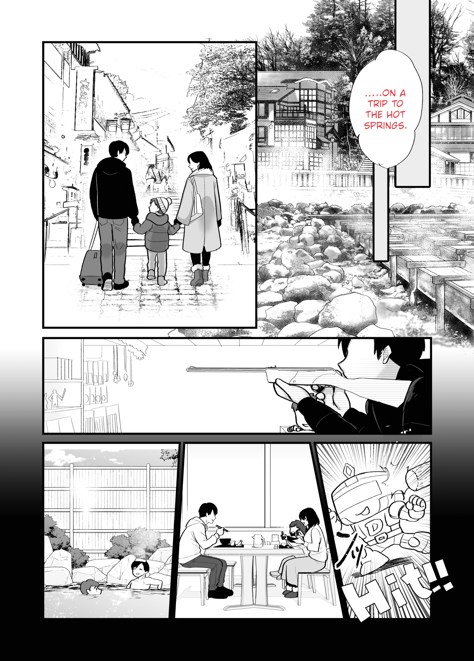 Dirty And Passionate Sex With A Single Mother 2 - A Sweaty Clinging Hot Spring Getaway page 10