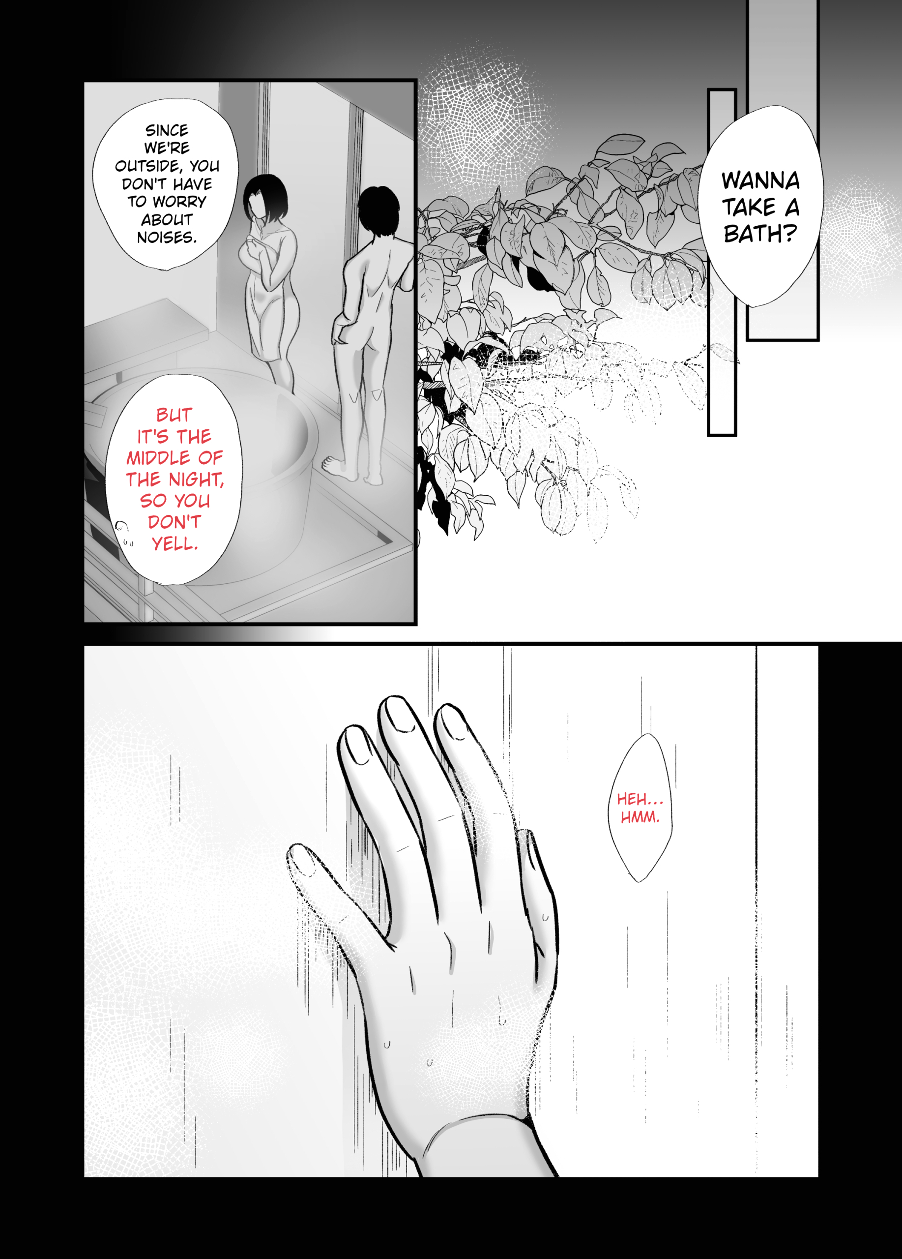 Dirty And Passionate Sex With A Single Mother 2 - A Sweaty Clinging Hot Spring Getaway page 40