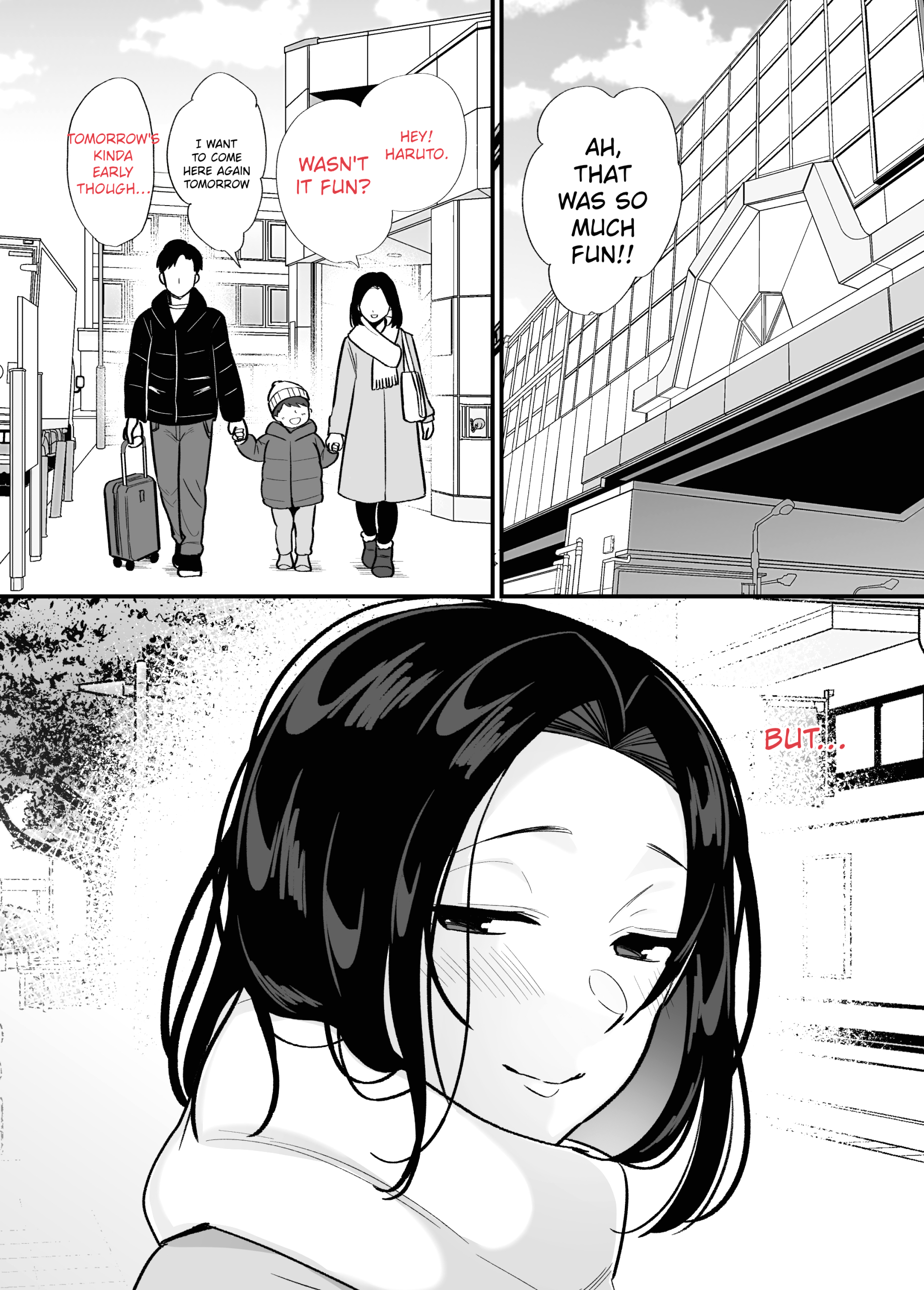 Dirty And Passionate Sex With A Single Mother 2 - A Sweaty Clinging Hot Spring Getaway page 63