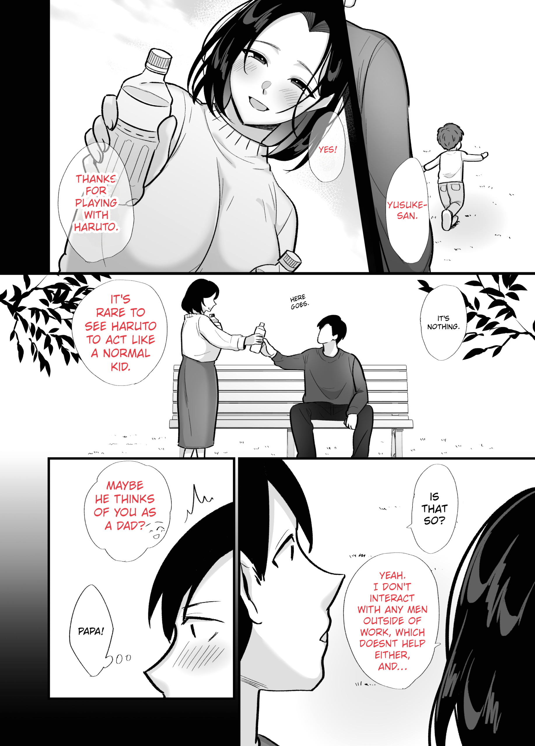 Dirty And Passionate Sex With A Single Mother 2 - A Sweaty Clinging Hot Spring Getaway page 7
