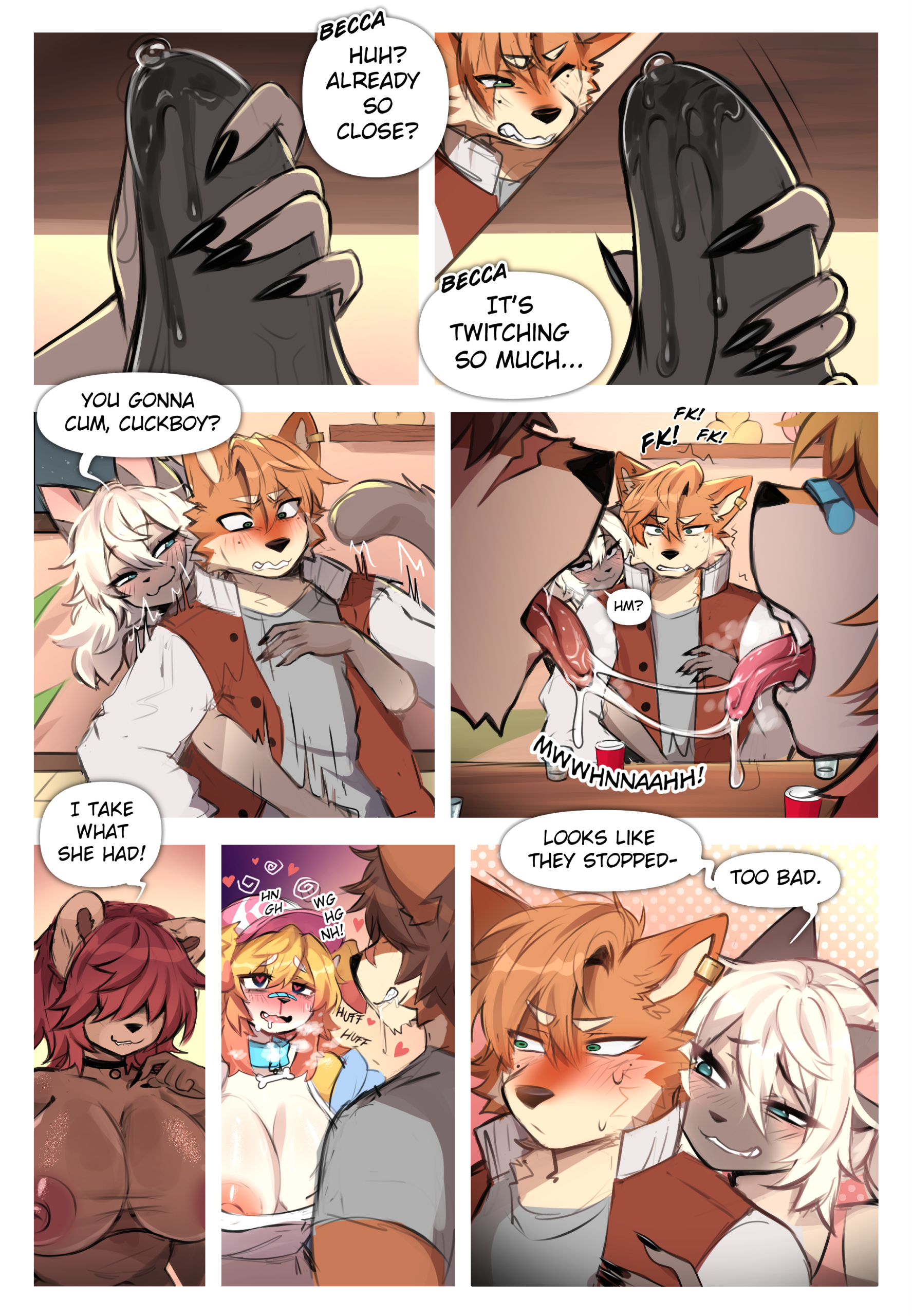 First Cum, First Serve! - Porn Comics page 31