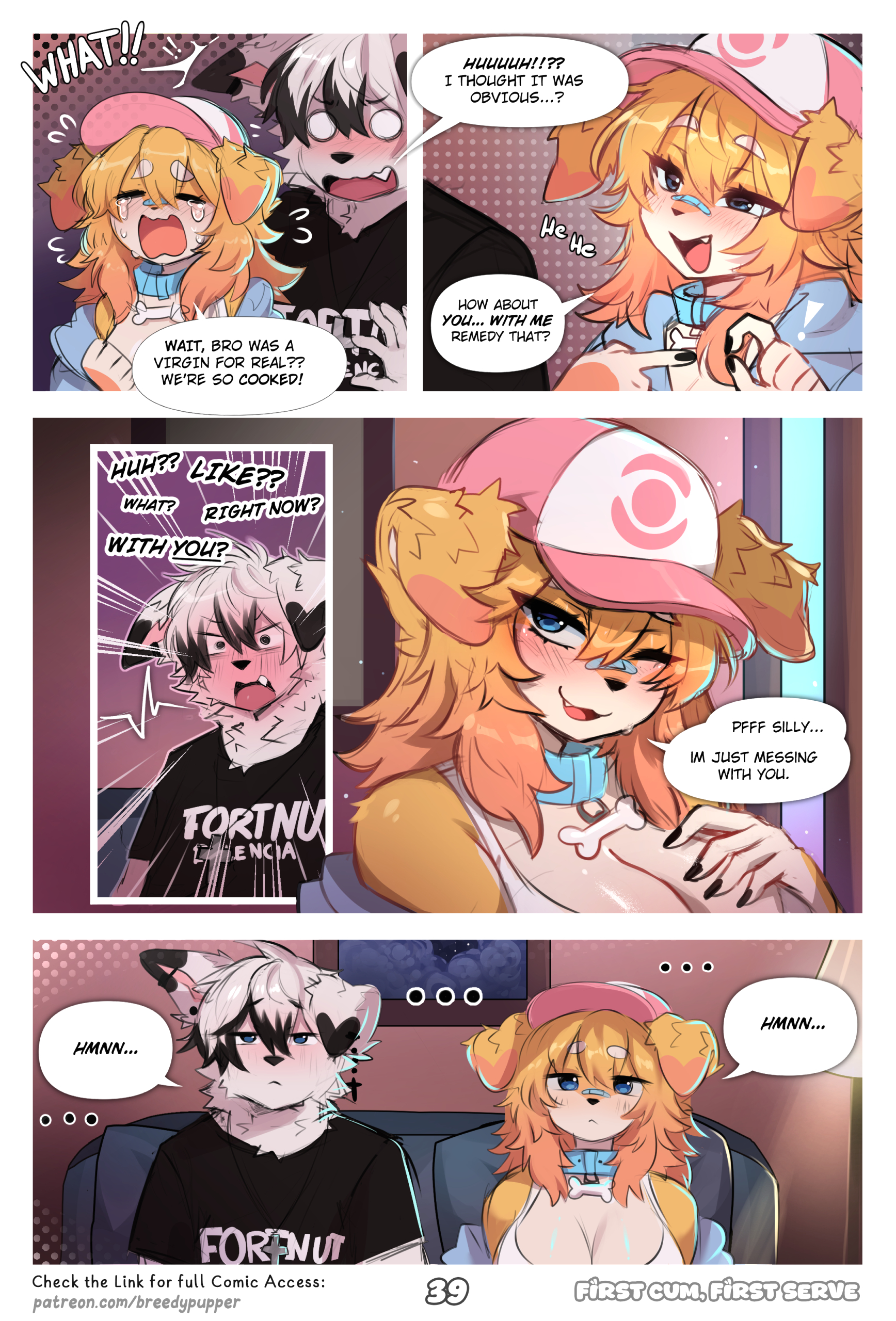First Cum, First Serve! - Porn Comics page 40