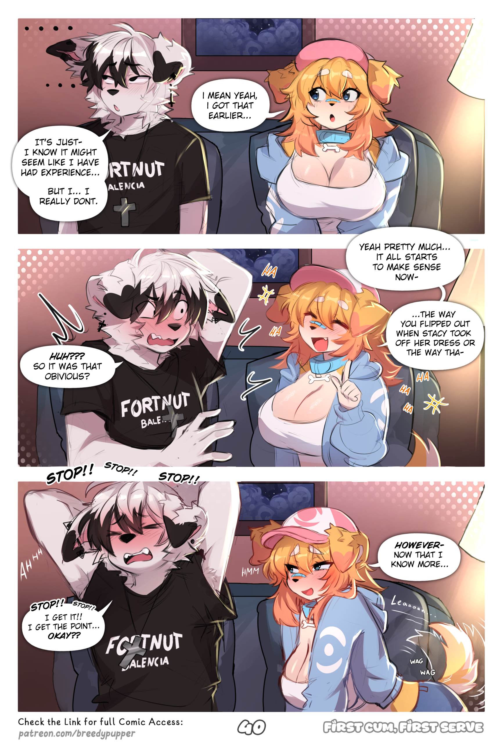 First Cum, First Serve! - Porn Comics page 41