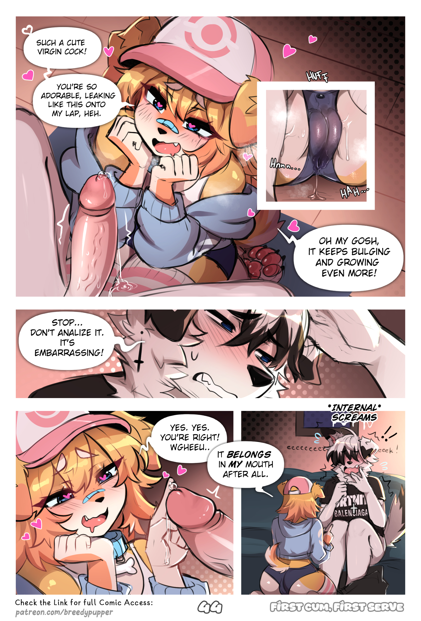 First Cum, First Serve! - Porn Comics page 45