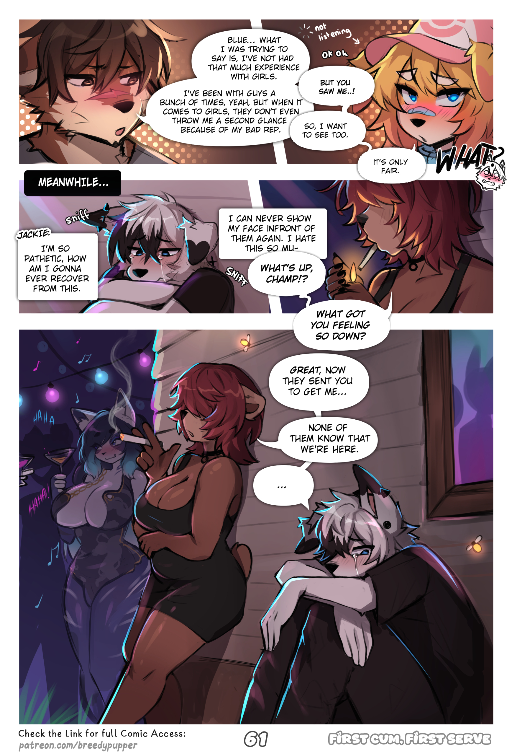 First Cum, First Serve! - Porn Comics page 62