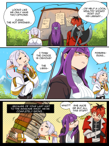 Frieren Doujinshi page 1