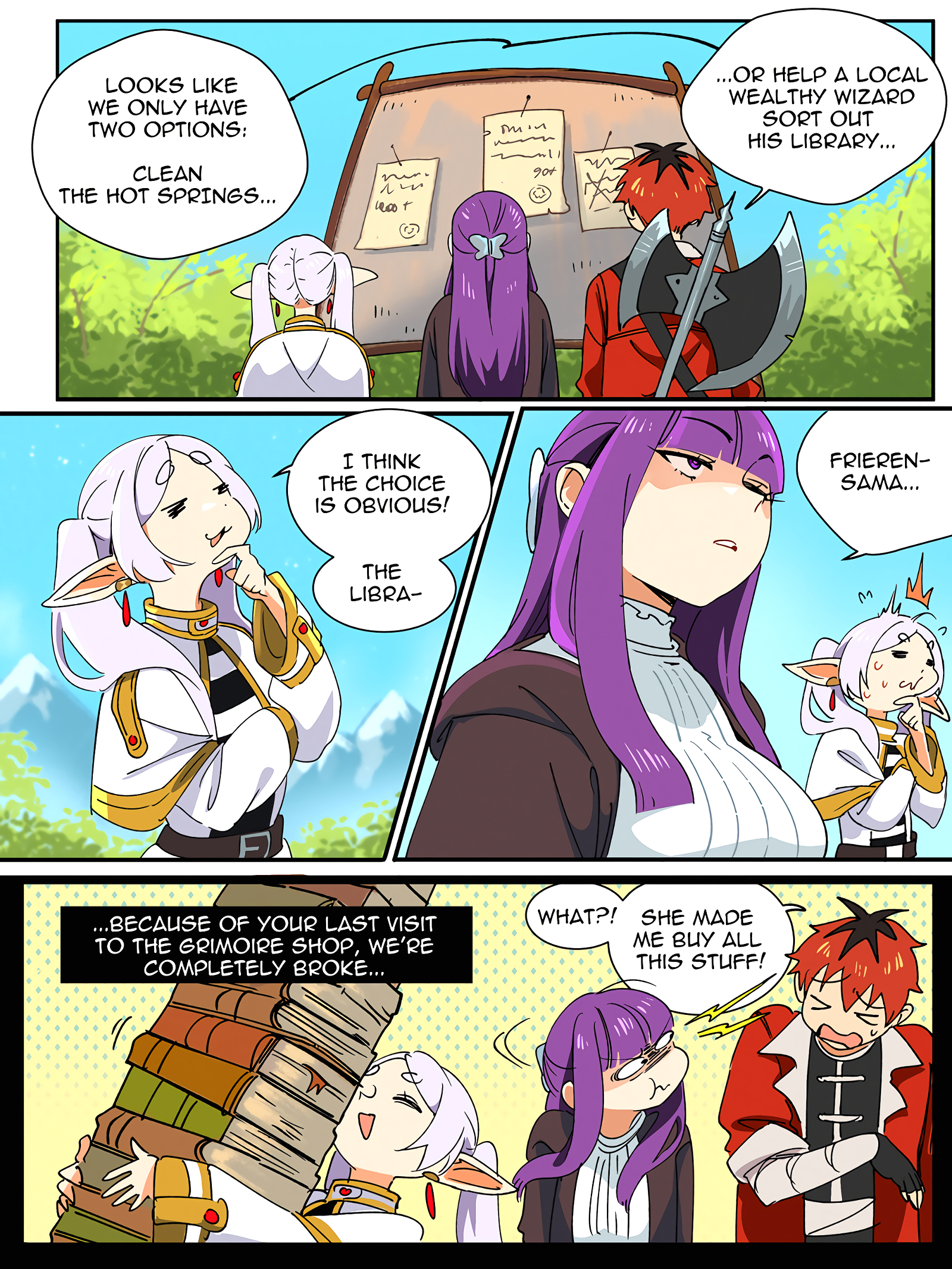 Frieren Doujinshi page 1