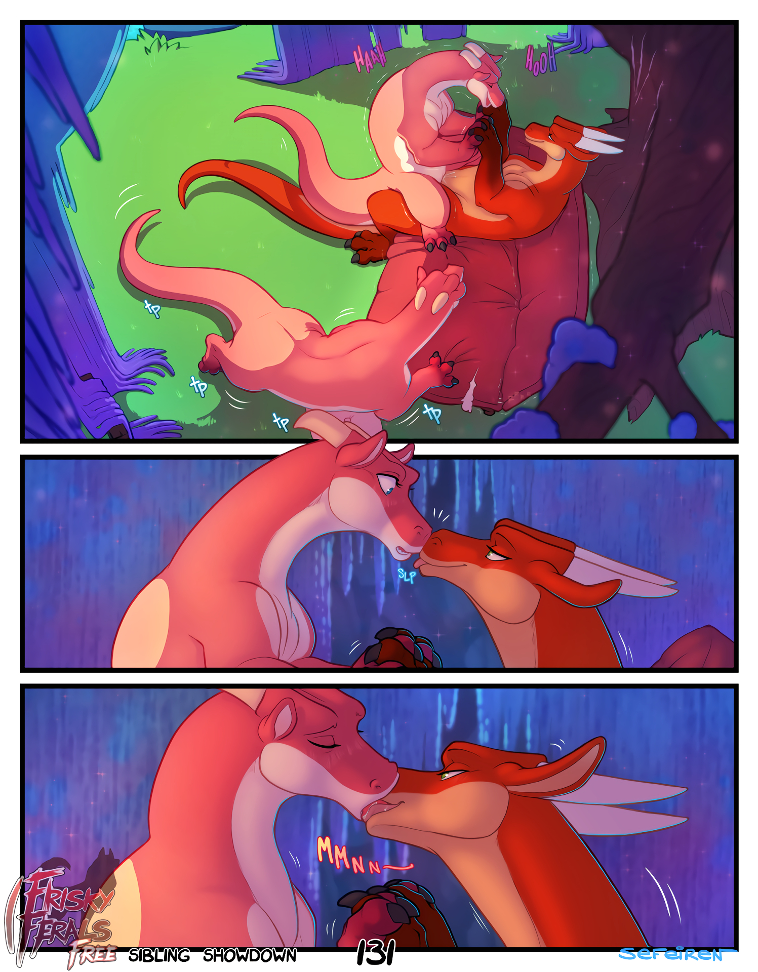 Frisky Ferals - Sibling Showdown page 131