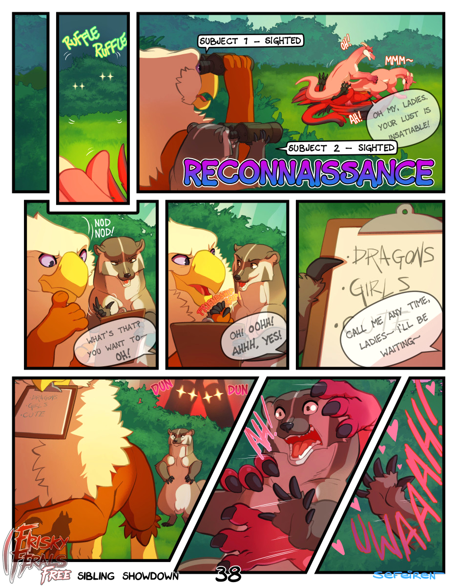 Frisky Ferals - Sibling Showdown page 38