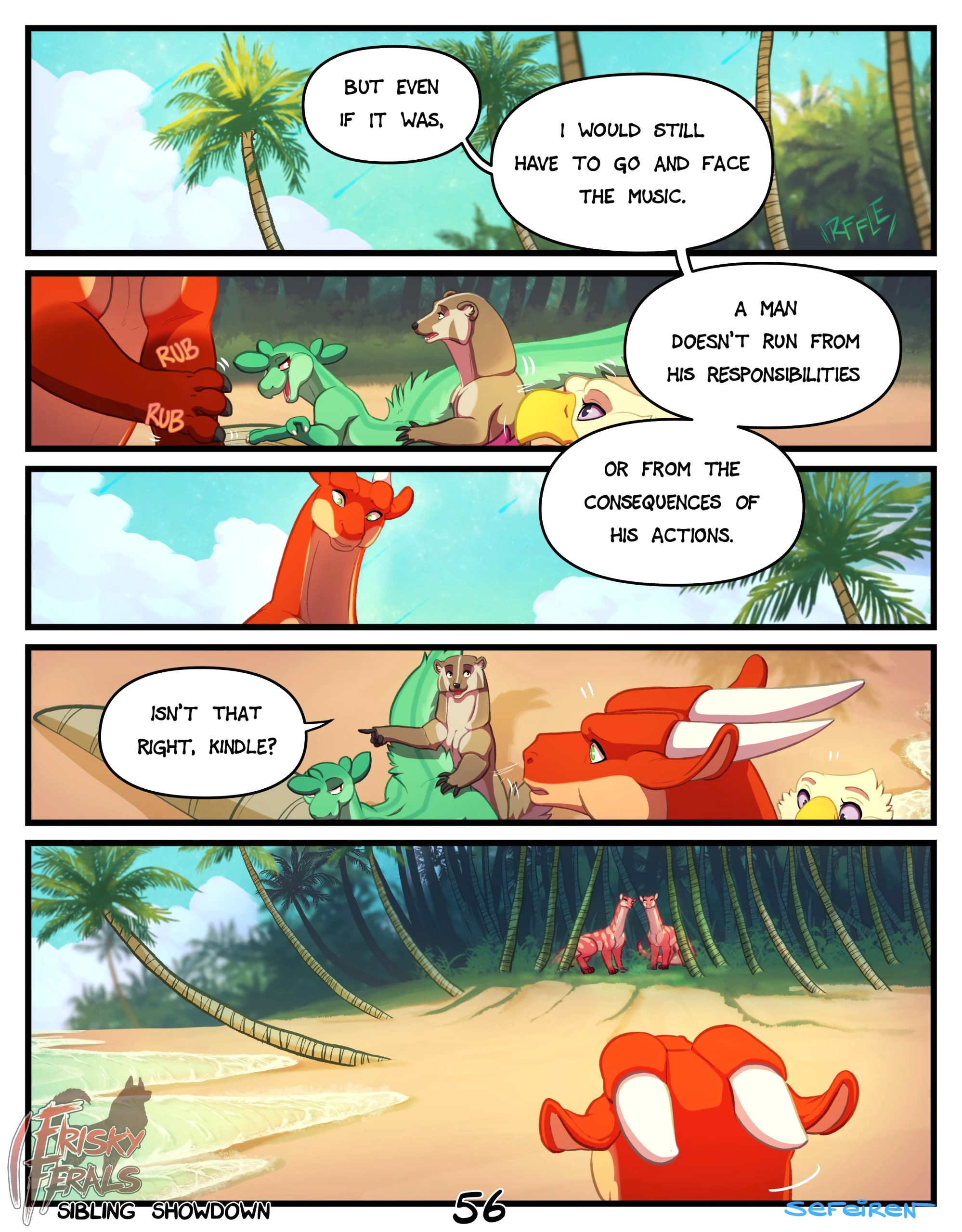 Frisky Ferals - Sibling Showdown page 56