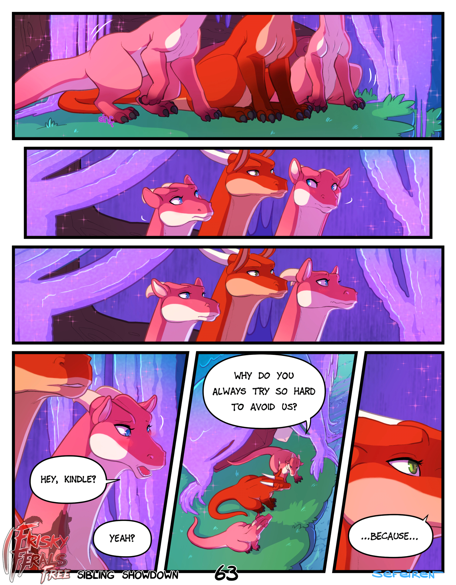 Frisky Ferals - Sibling Showdown page 63