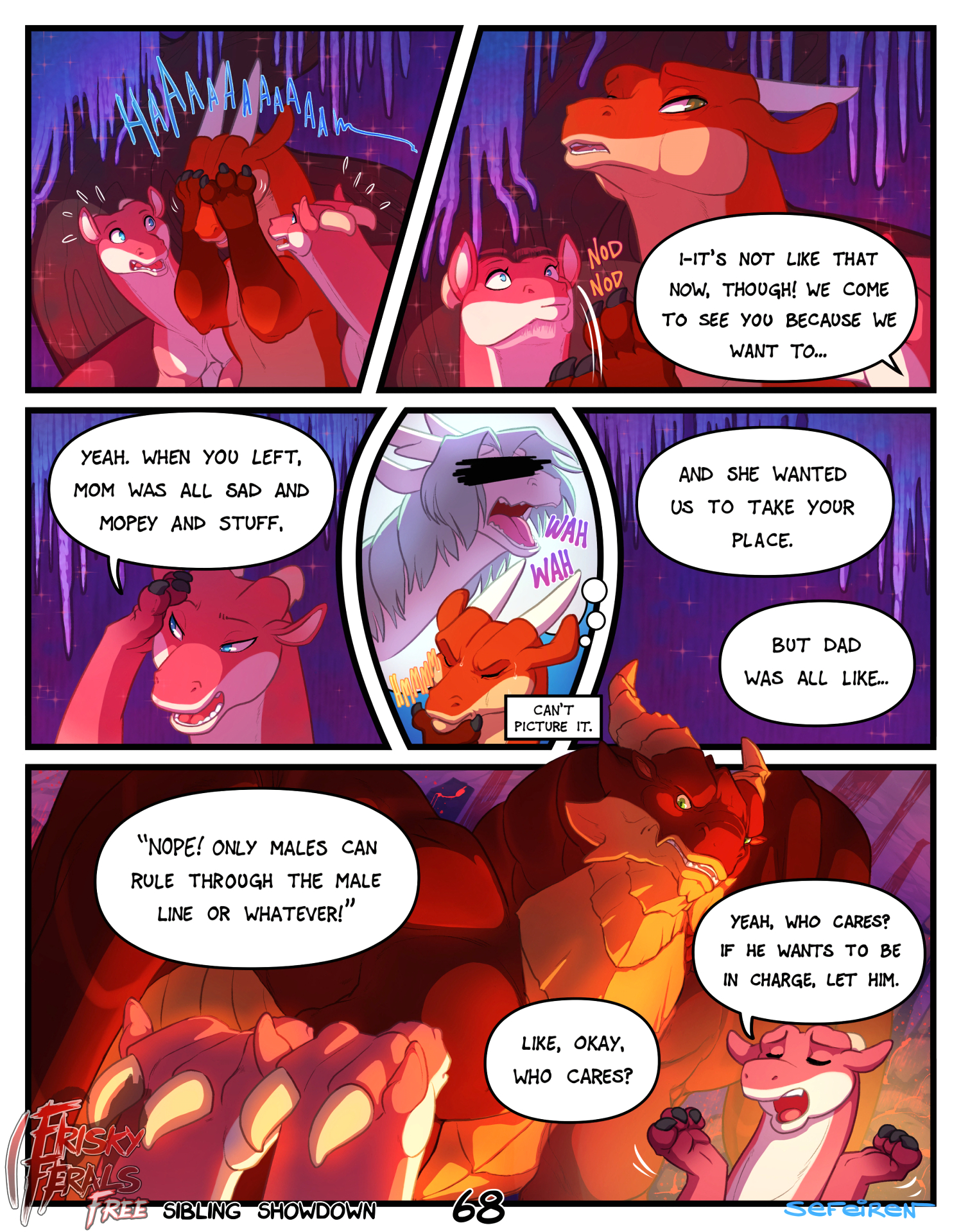 Frisky Ferals - Sibling Showdown page 68