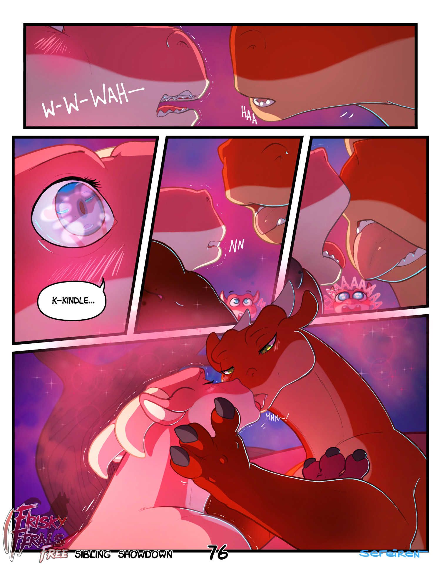 Frisky Ferals - Sibling Showdown page 76