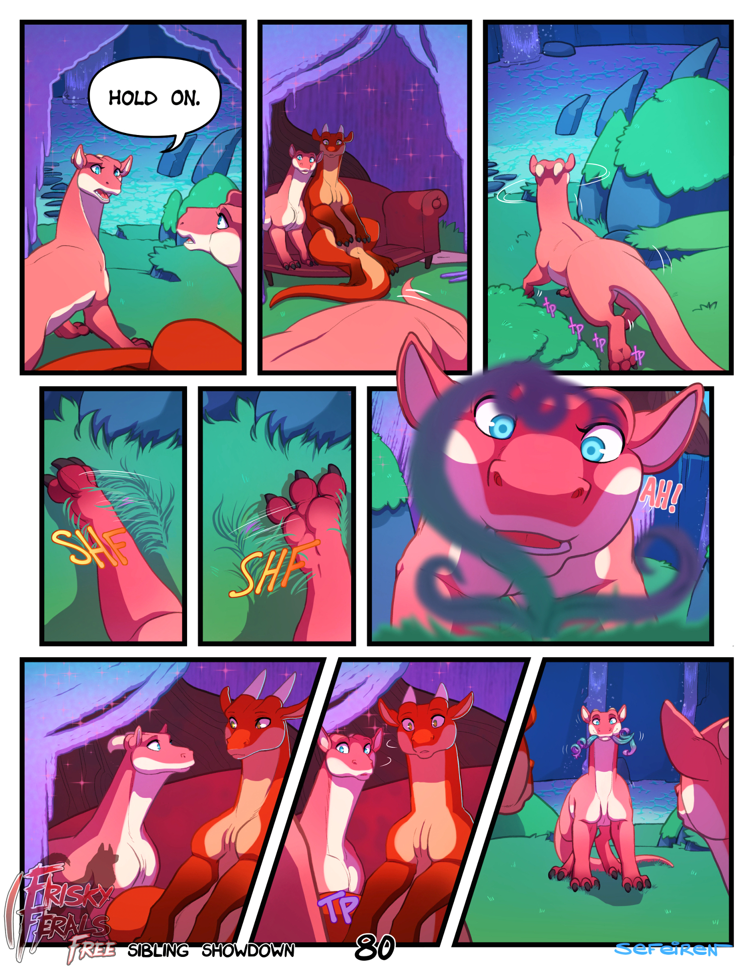 Frisky Ferals - Sibling Showdown page 80
