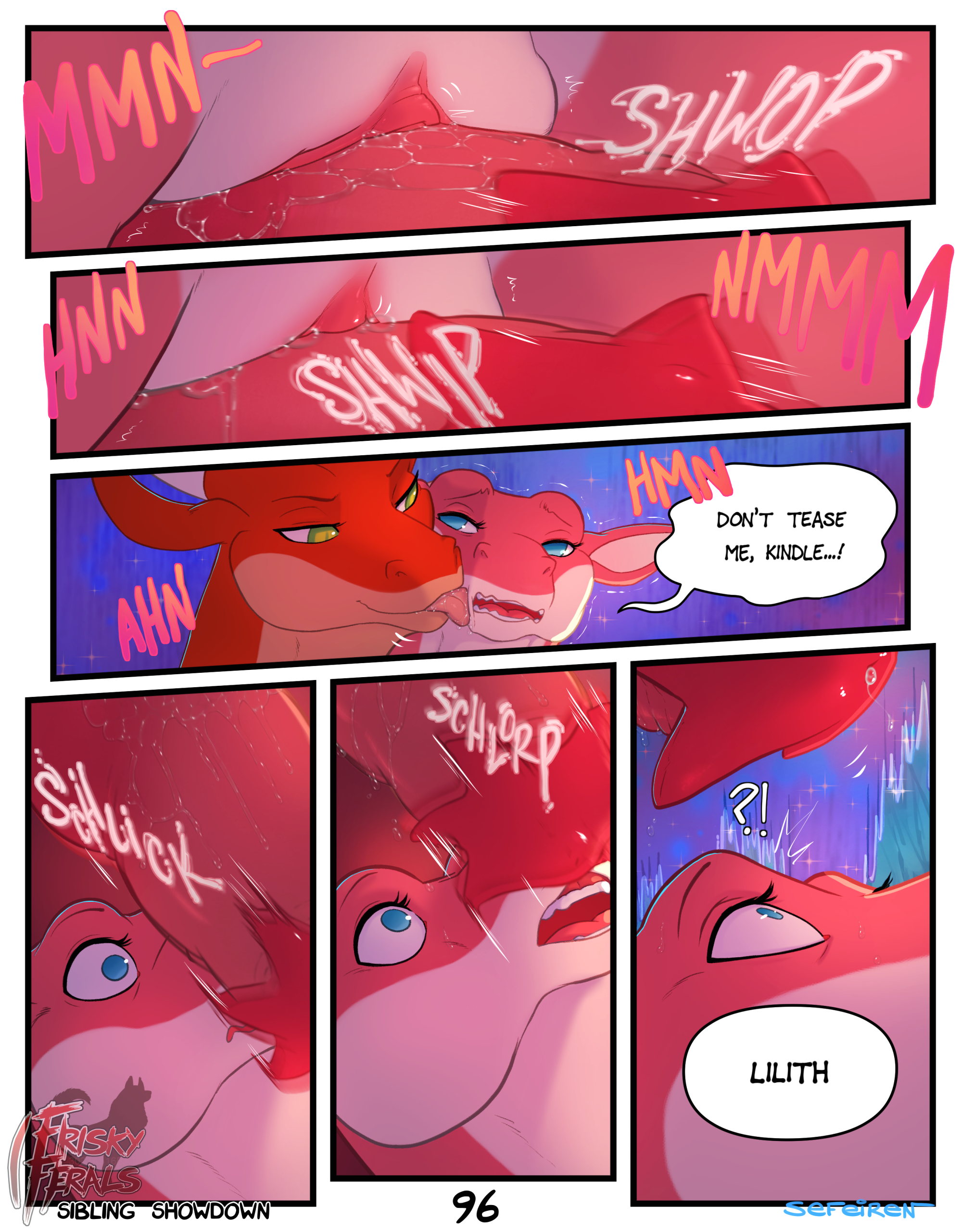 Frisky Ferals - Sibling Showdown page 96