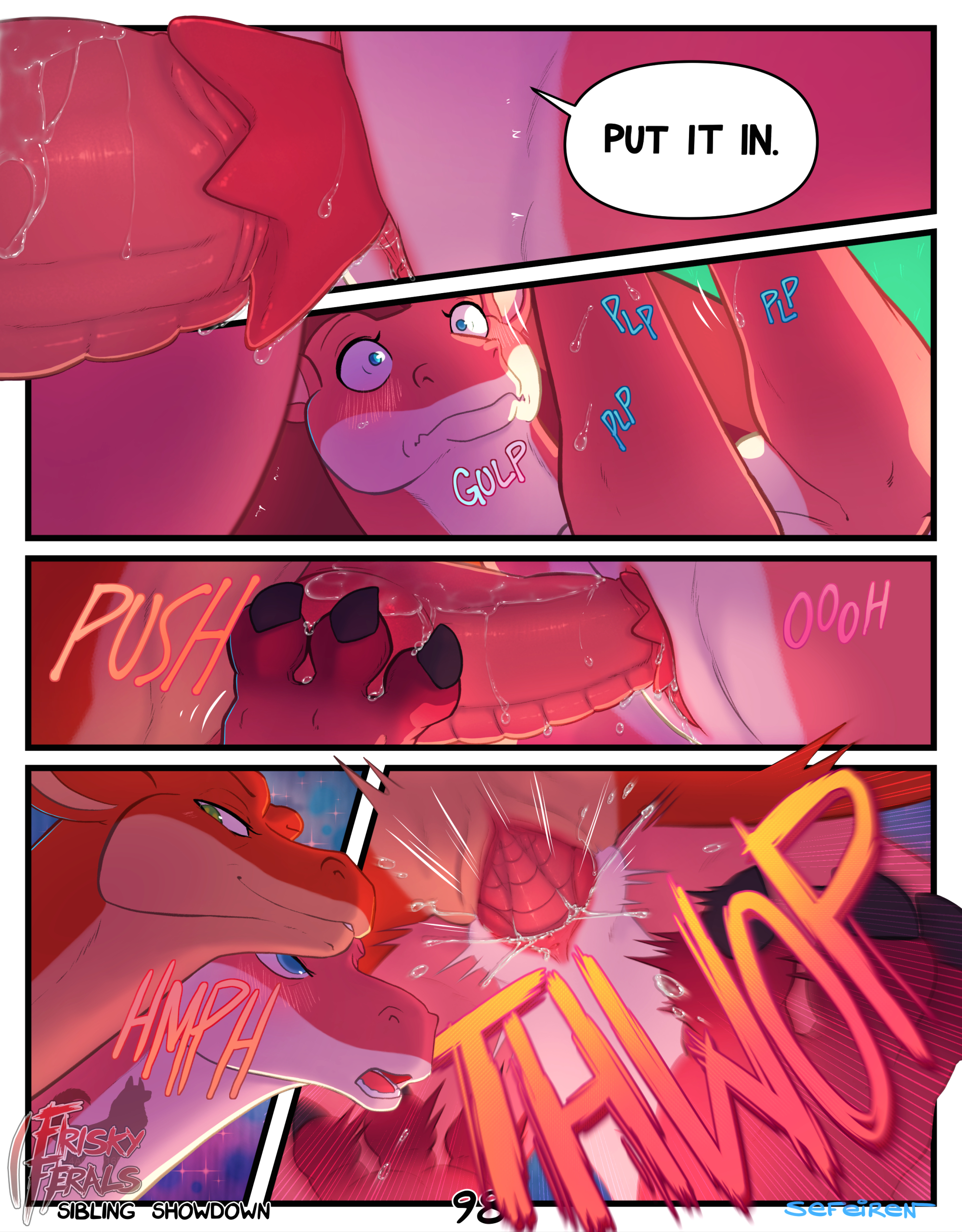 Frisky Ferals - Sibling Showdown page 98