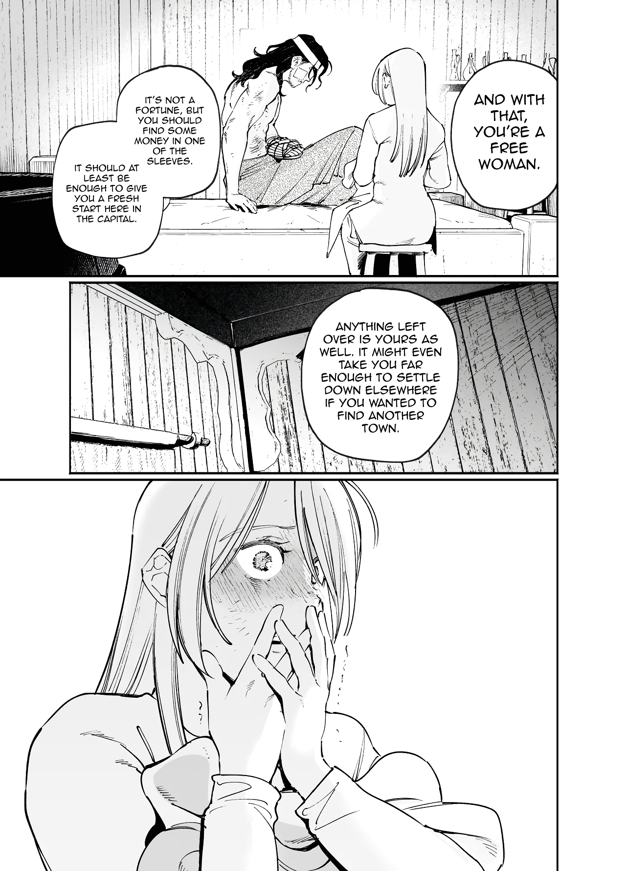 Maiden: Spring - The Former Knight and Prostitute page 58