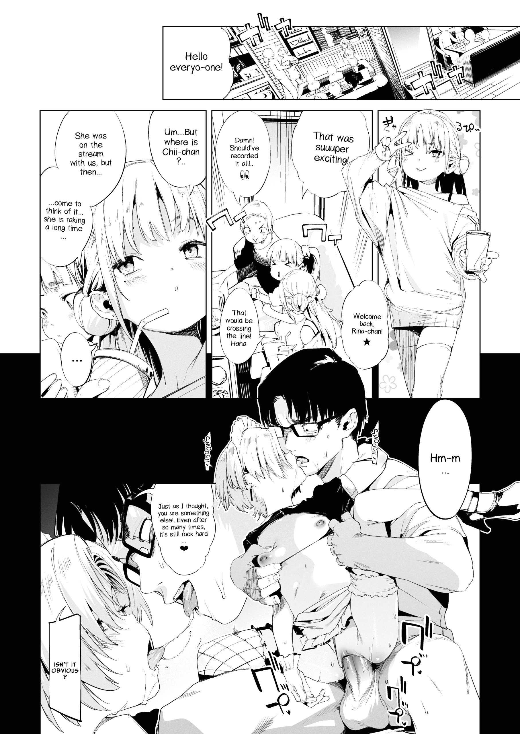 Mesugaki Rina-chan 3 page 56