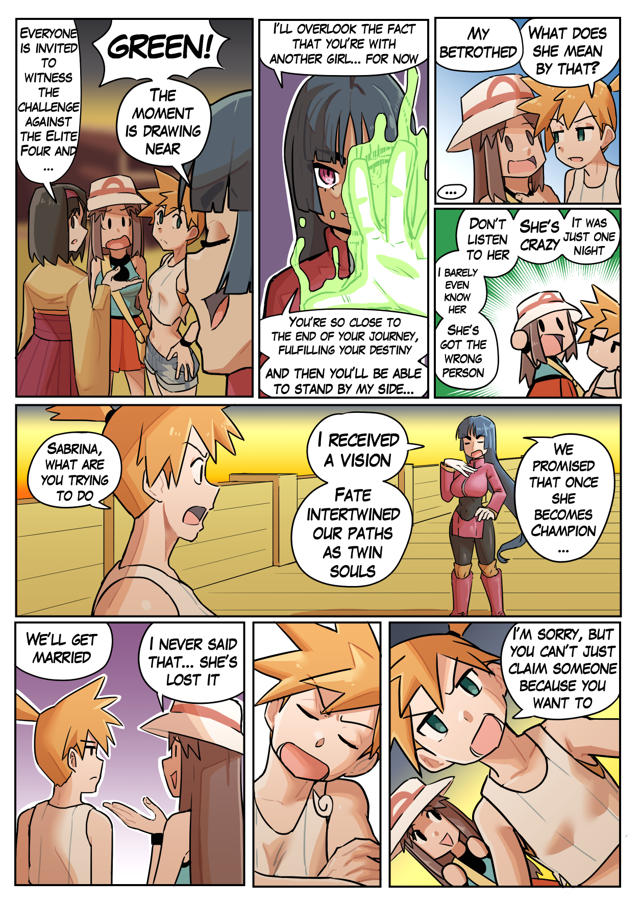 Pokemon Leafy Green - Porn Comics page 123