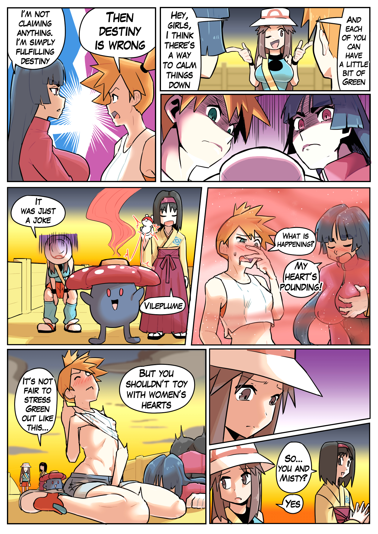 Pokemon Leafy Green - Porn Comics page 124
