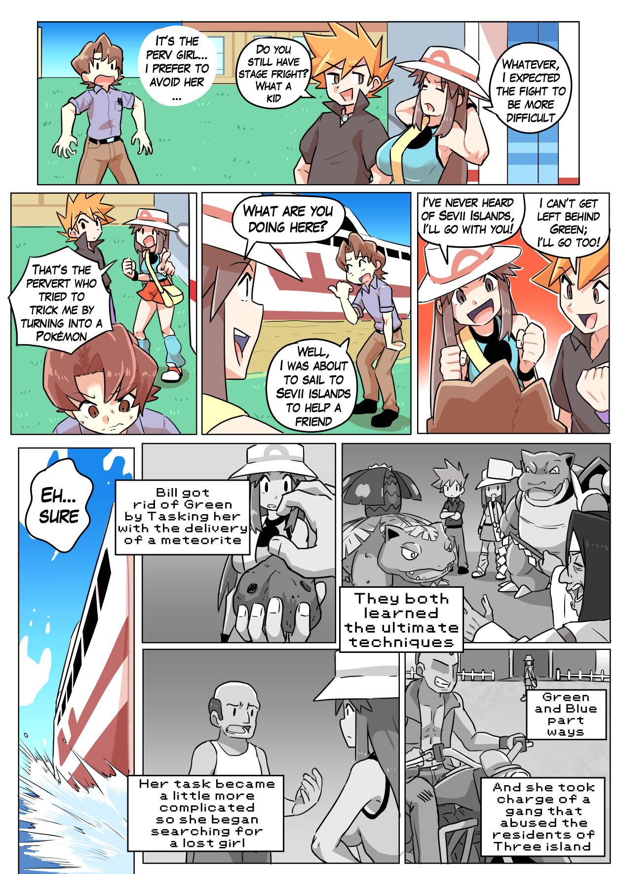 Pokemon Leafy Green - Porn Comics page 89