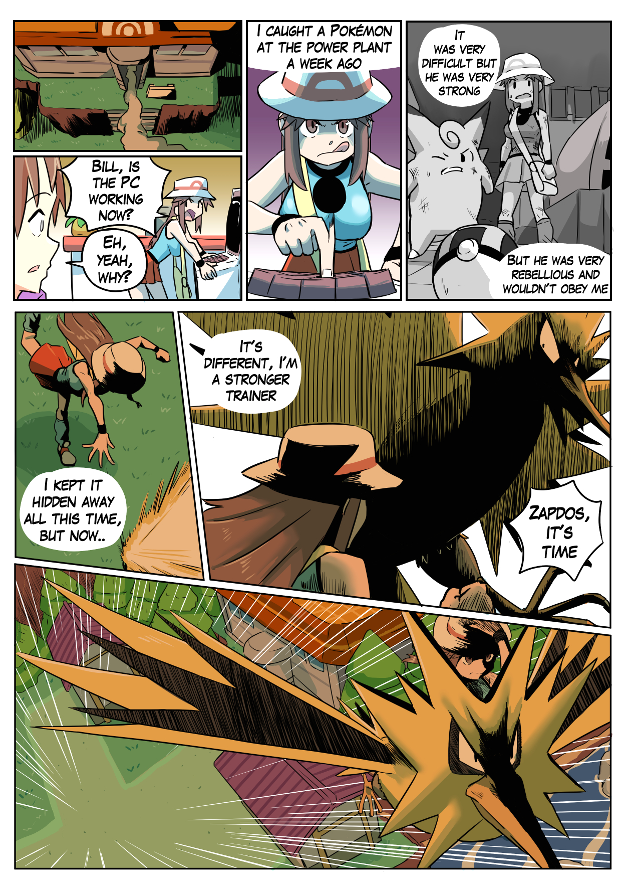 Pokemon Leafy Green - Porn Comics page 92