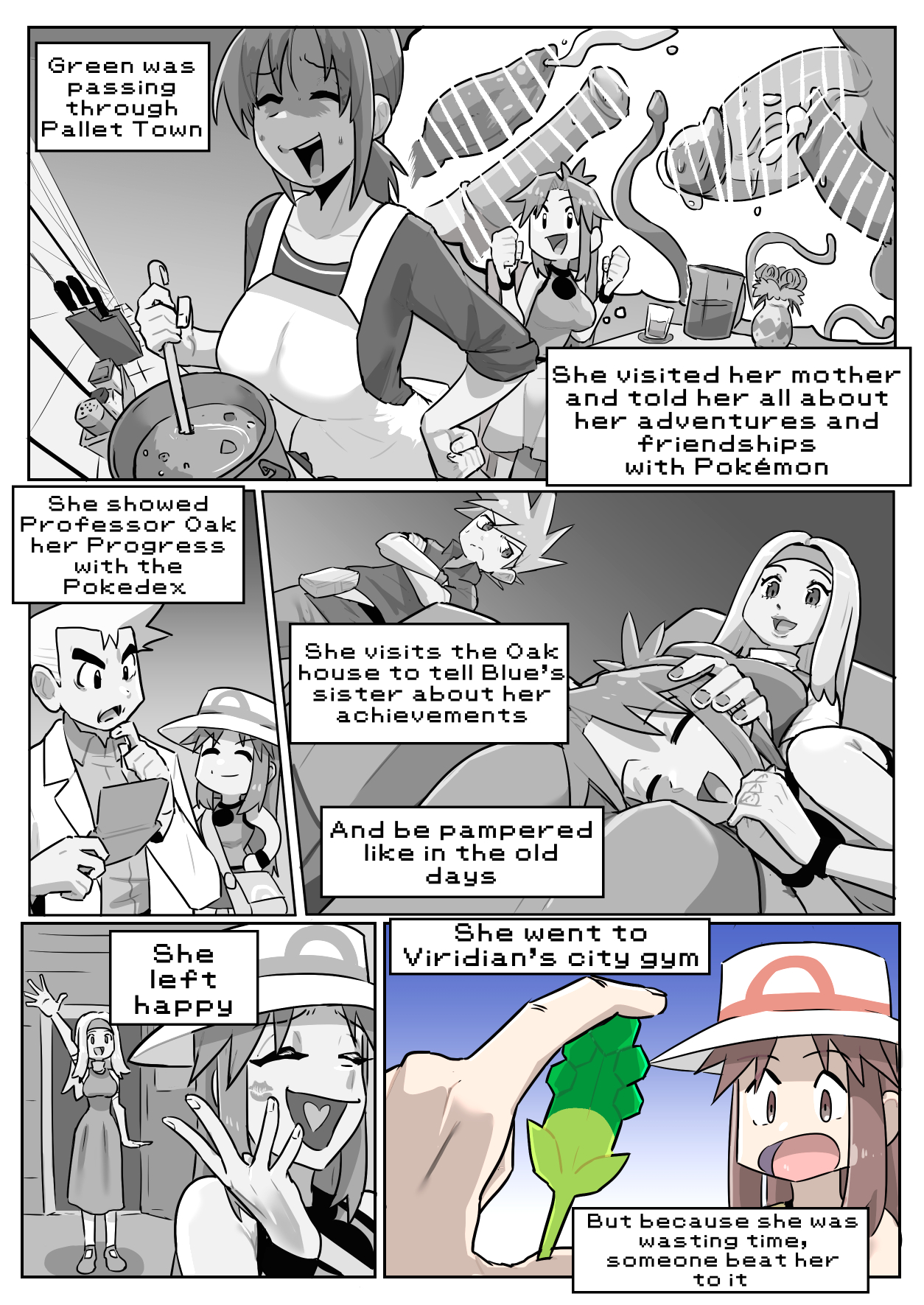 Pokemon Leafy Green - Porn Comics page 98