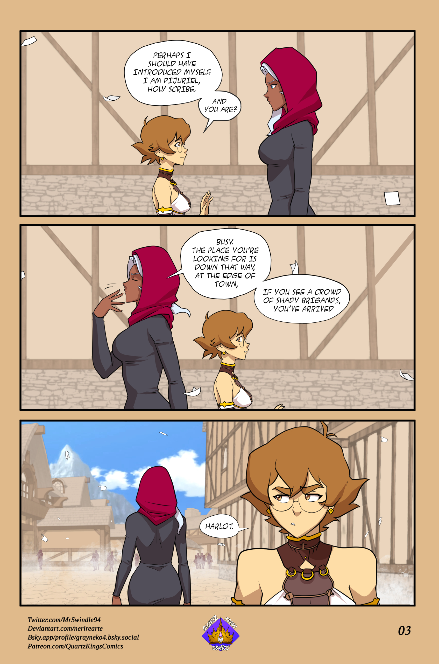 Quest For Desire: A Voltron Story page 4