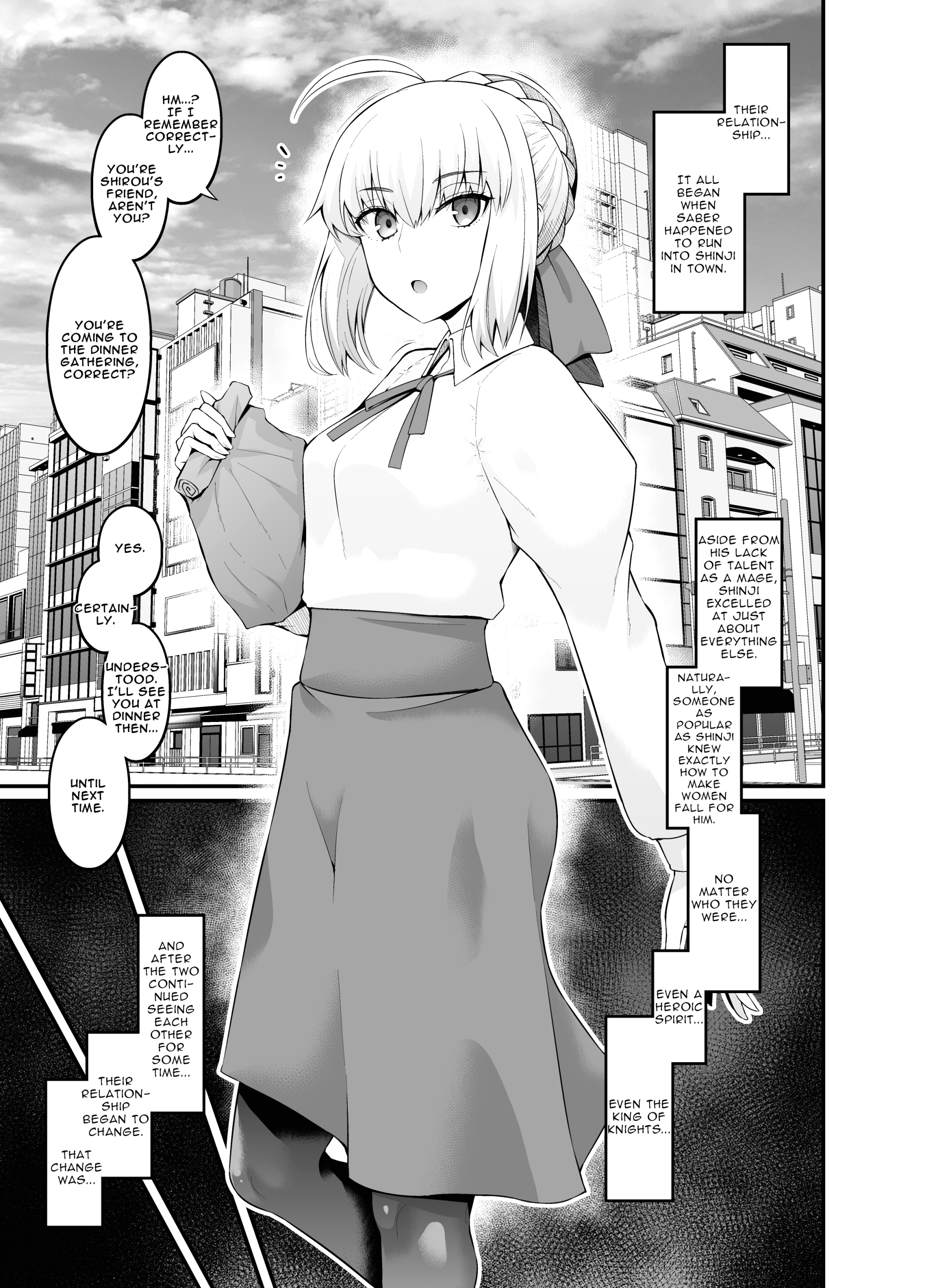 Saoyaku Shinji ga Saber-tachi to Yarimakuru Hon page 2
