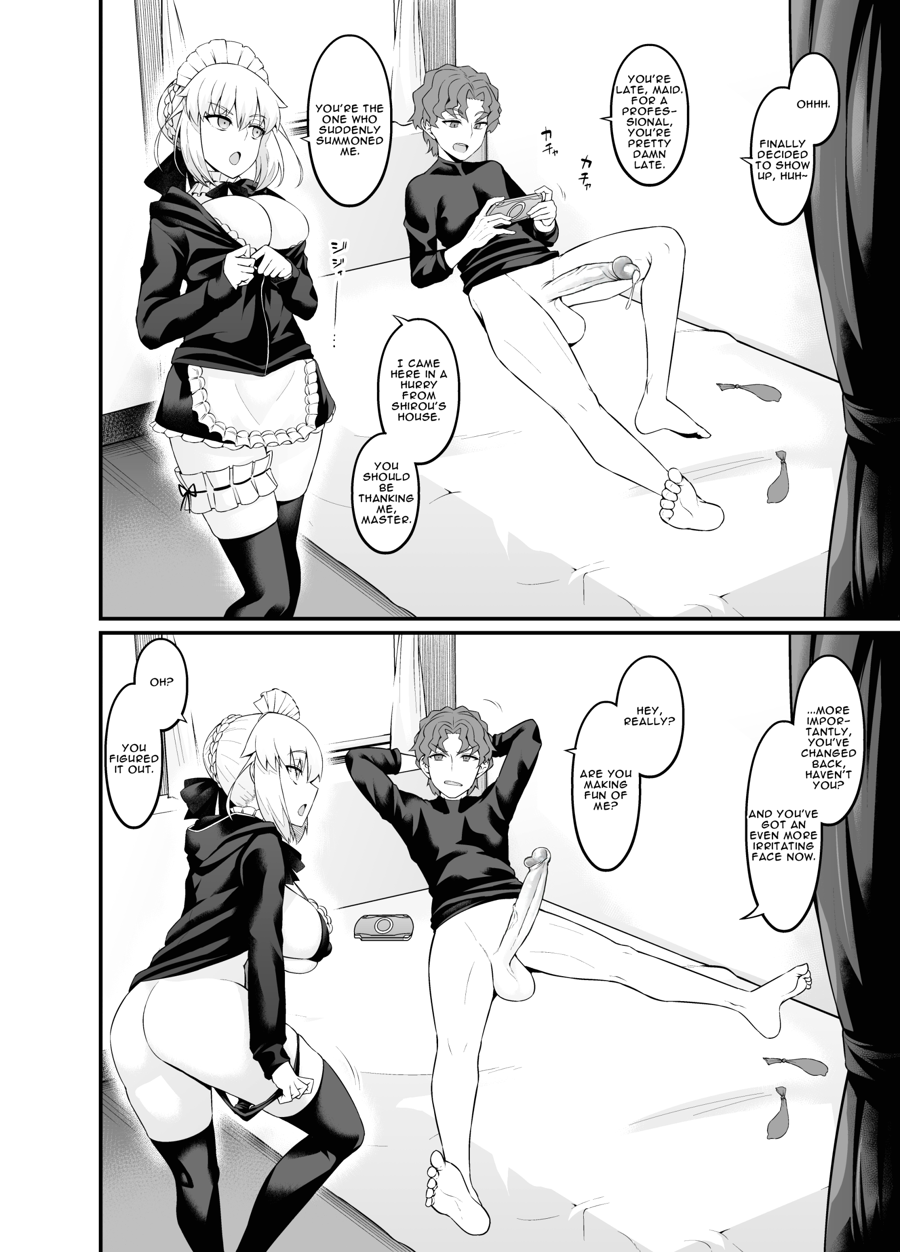 Saoyaku Shinji ga Saber-tachi to Yarimakuru Hon page 91
