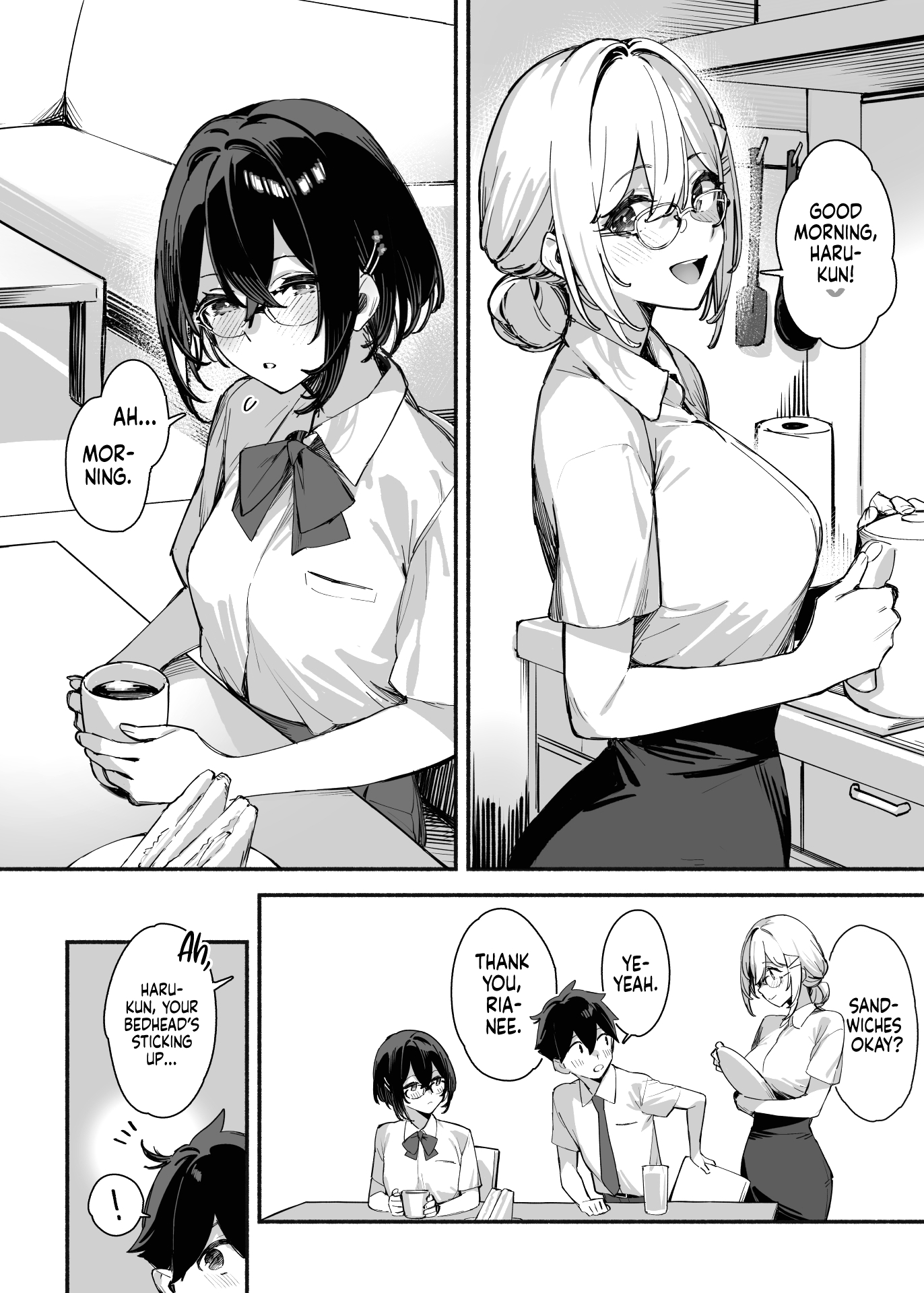 Sister Contrast 2: My Quiet Big Sister and Our Obsessive Mating page 29