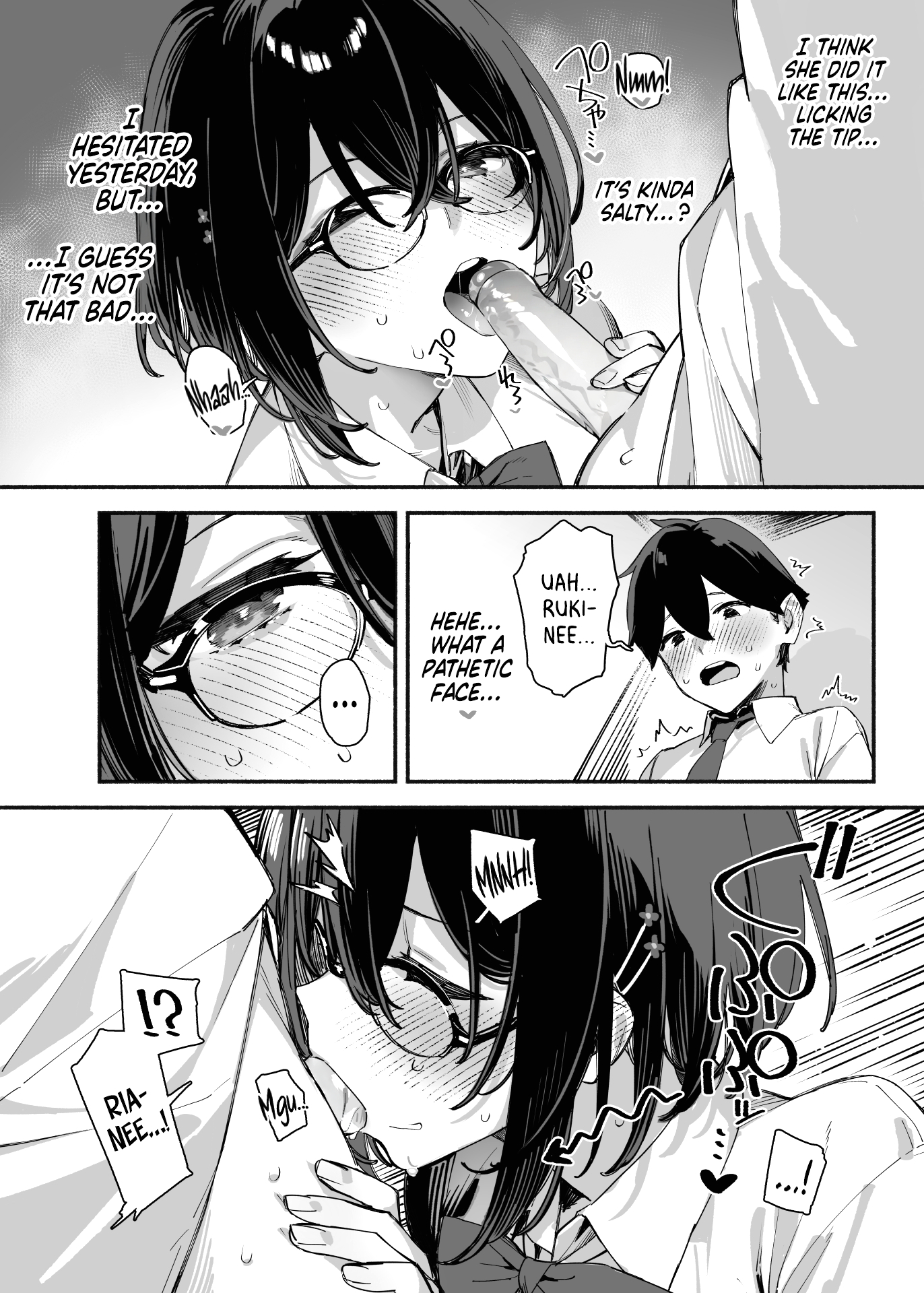 Sister Contrast 2: My Quiet Big Sister and Our Obsessive Mating page 37