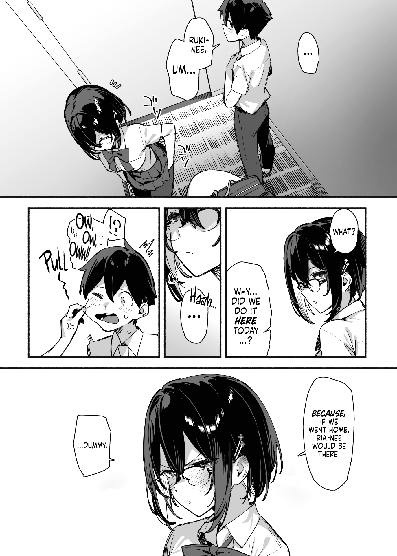 Sister Contrast 2: My Quiet Big Sister and Our Obsessive Mating page 49