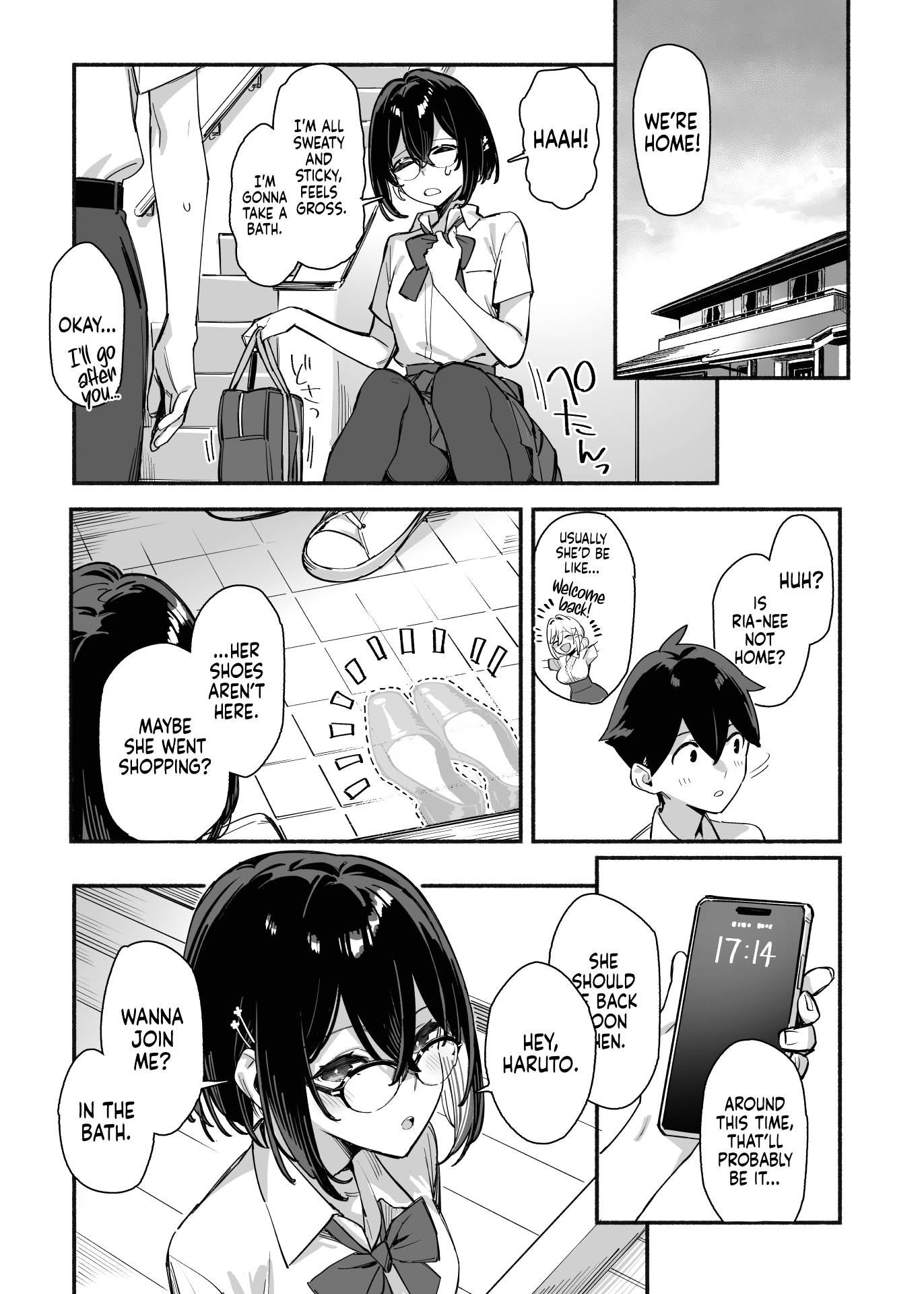 Sister Contrast 2: My Quiet Big Sister and Our Obsessive Mating page 50
