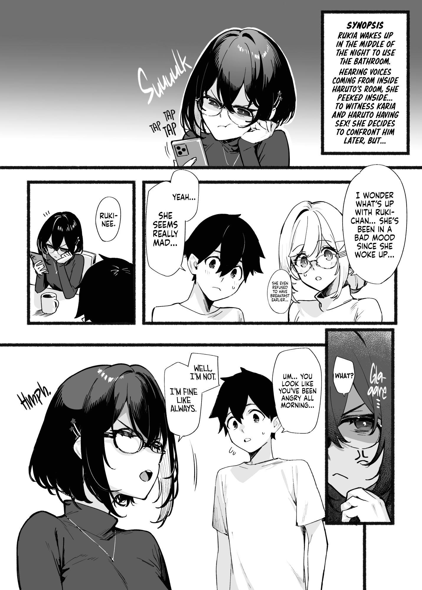 Sister Contrast 2: My Quiet Big Sister and Our Obsessive Mating page 68