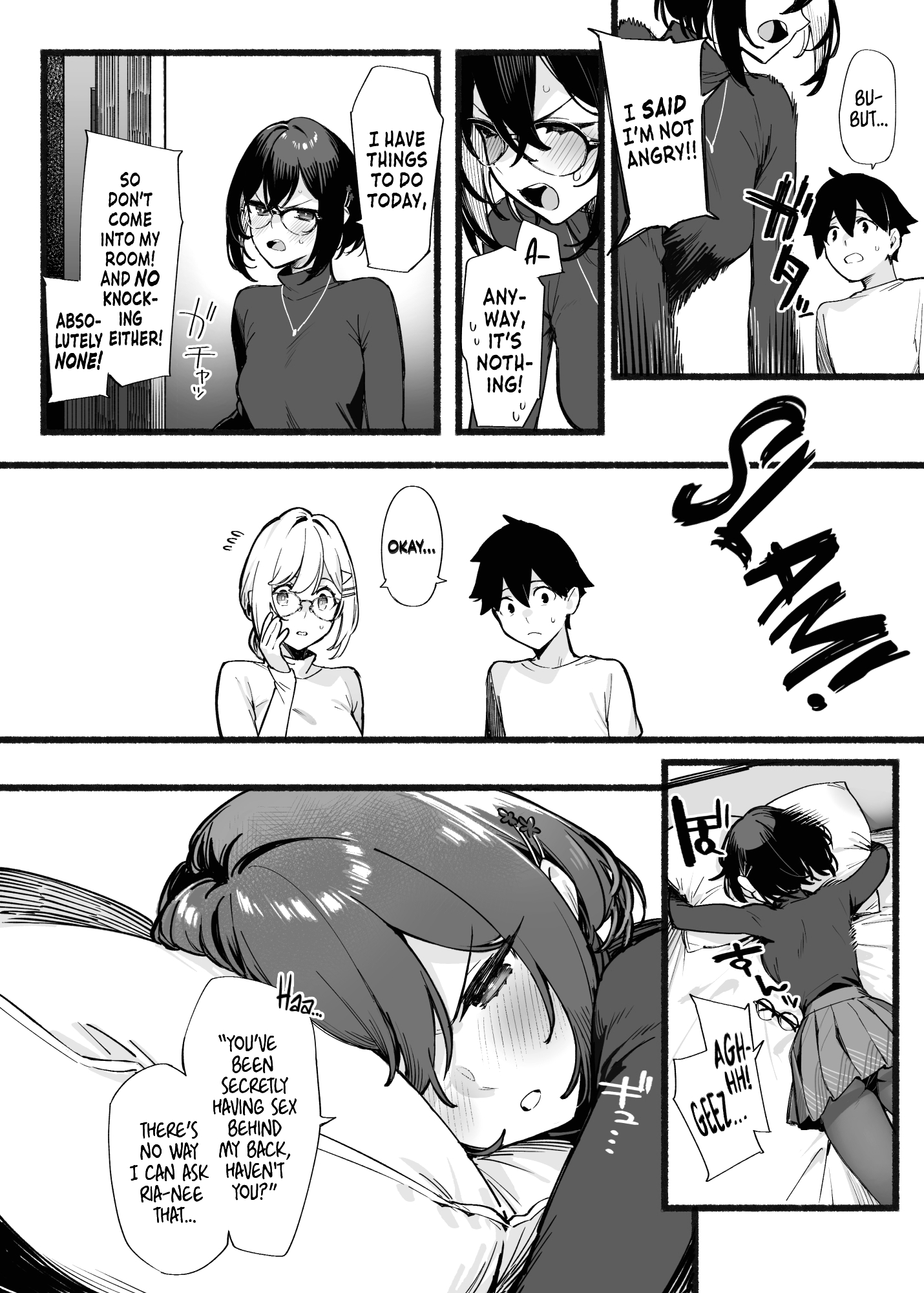 Sister Contrast 2: My Quiet Big Sister and Our Obsessive Mating page 69