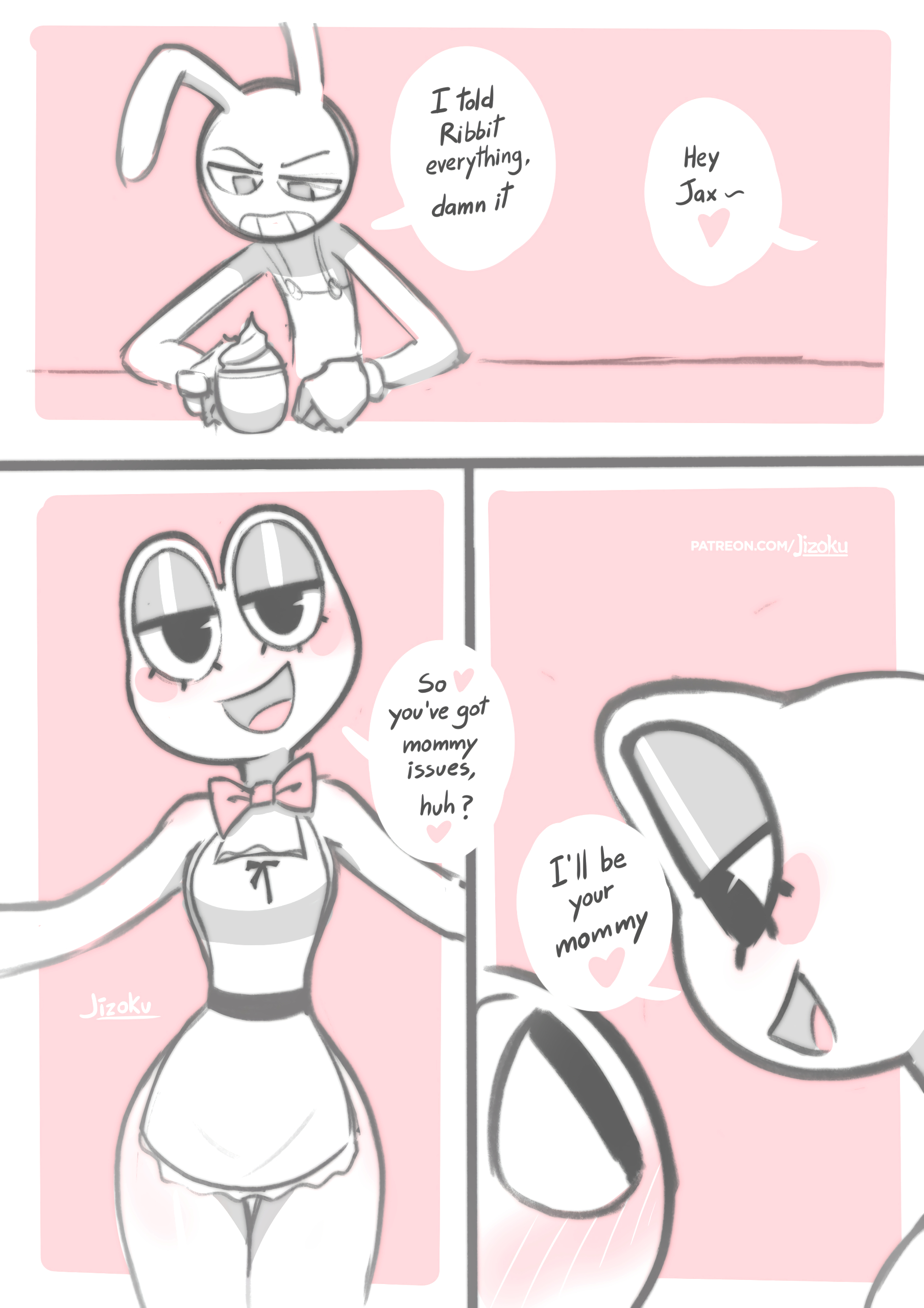 The Amazing Digital Circus Sketches page 35