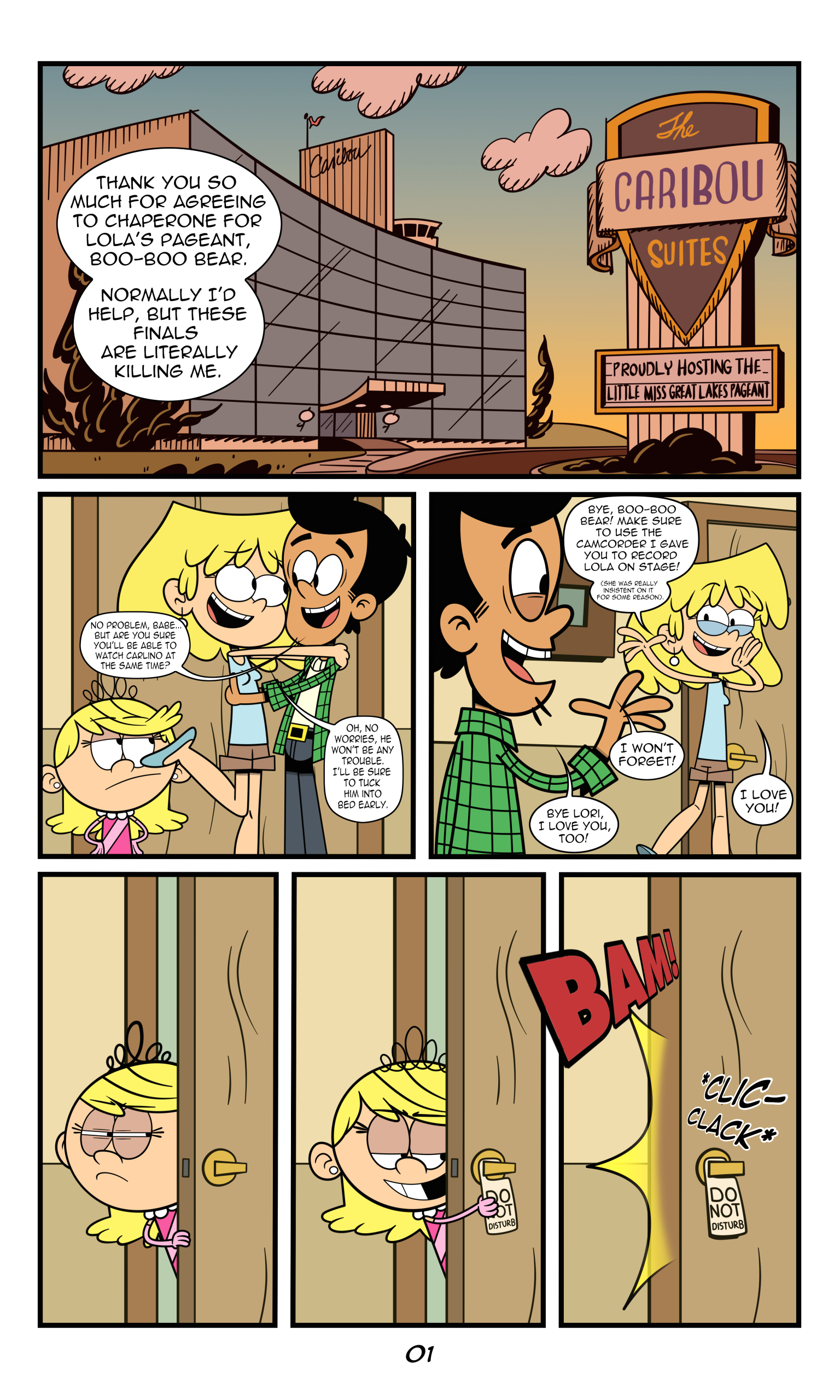 The secret meeting of Lola and Bobby page 1