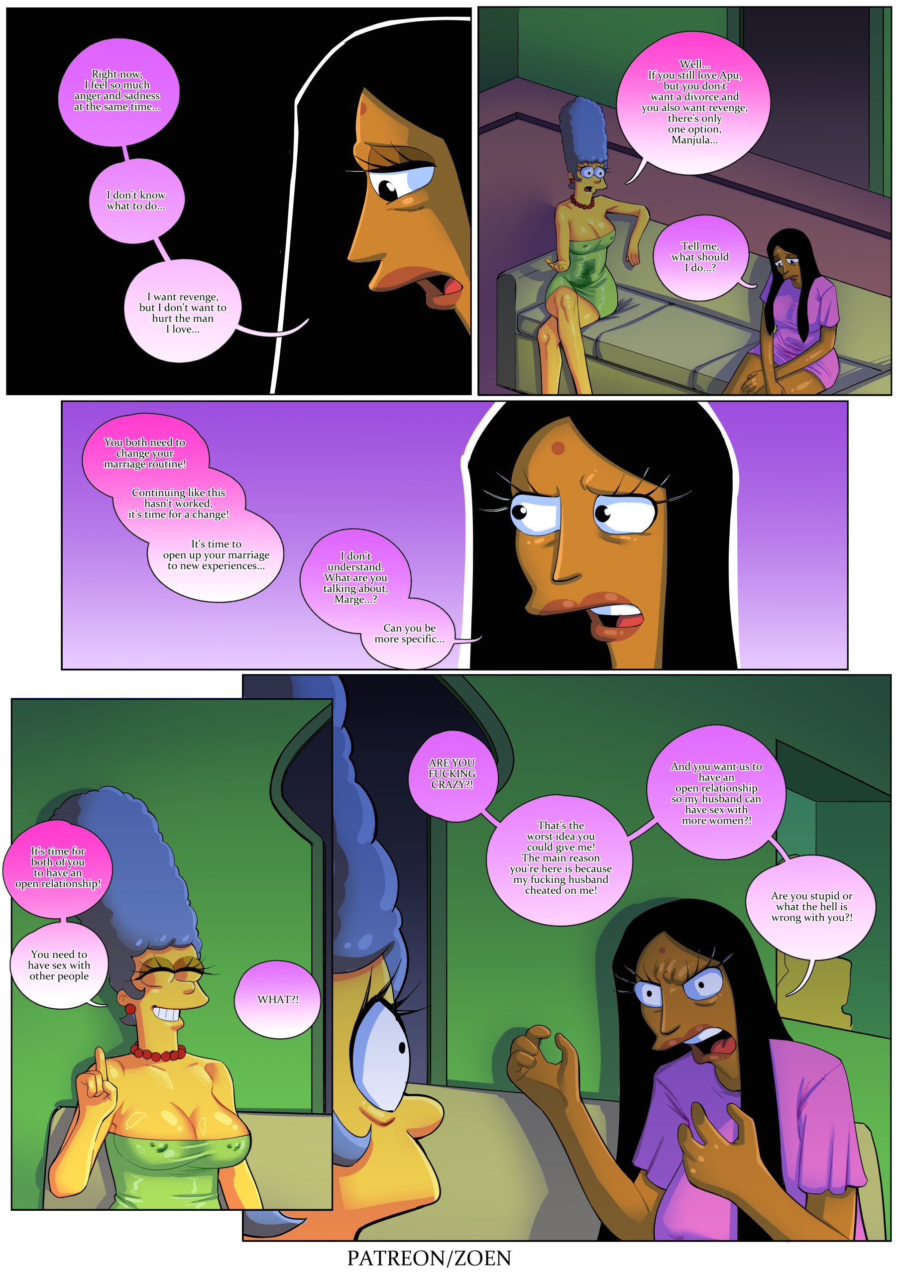The Simpsons: "Manjula's Deal" - Porn Comics page 12
