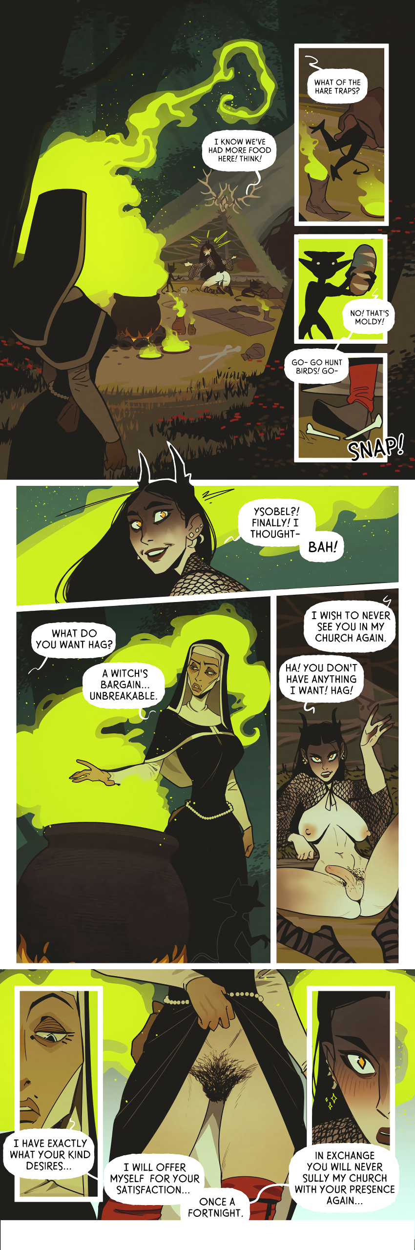 The Witch and the Nun - Porn Comics page 17