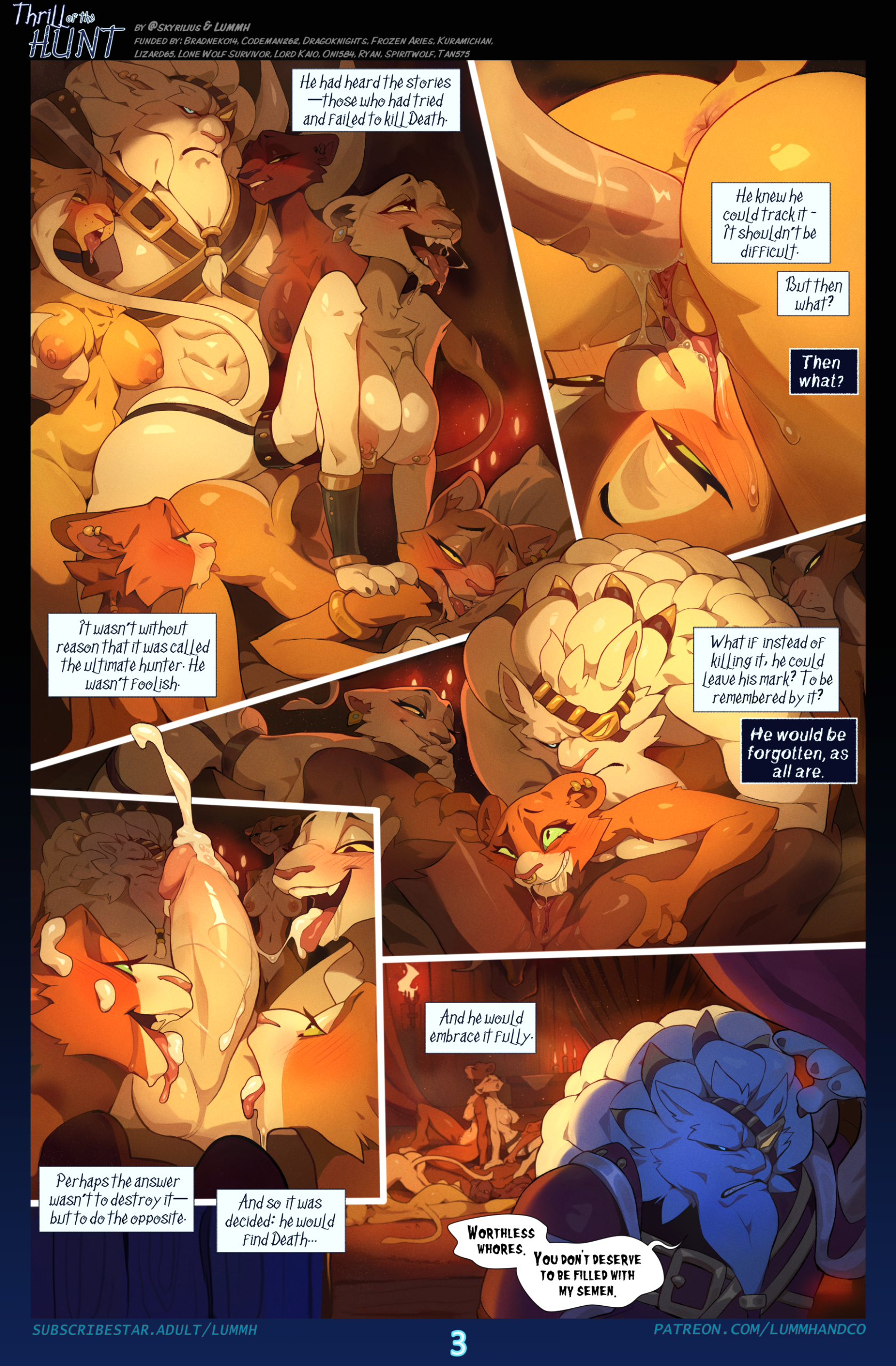Thrill of the Hunt - Porn Comics page 4