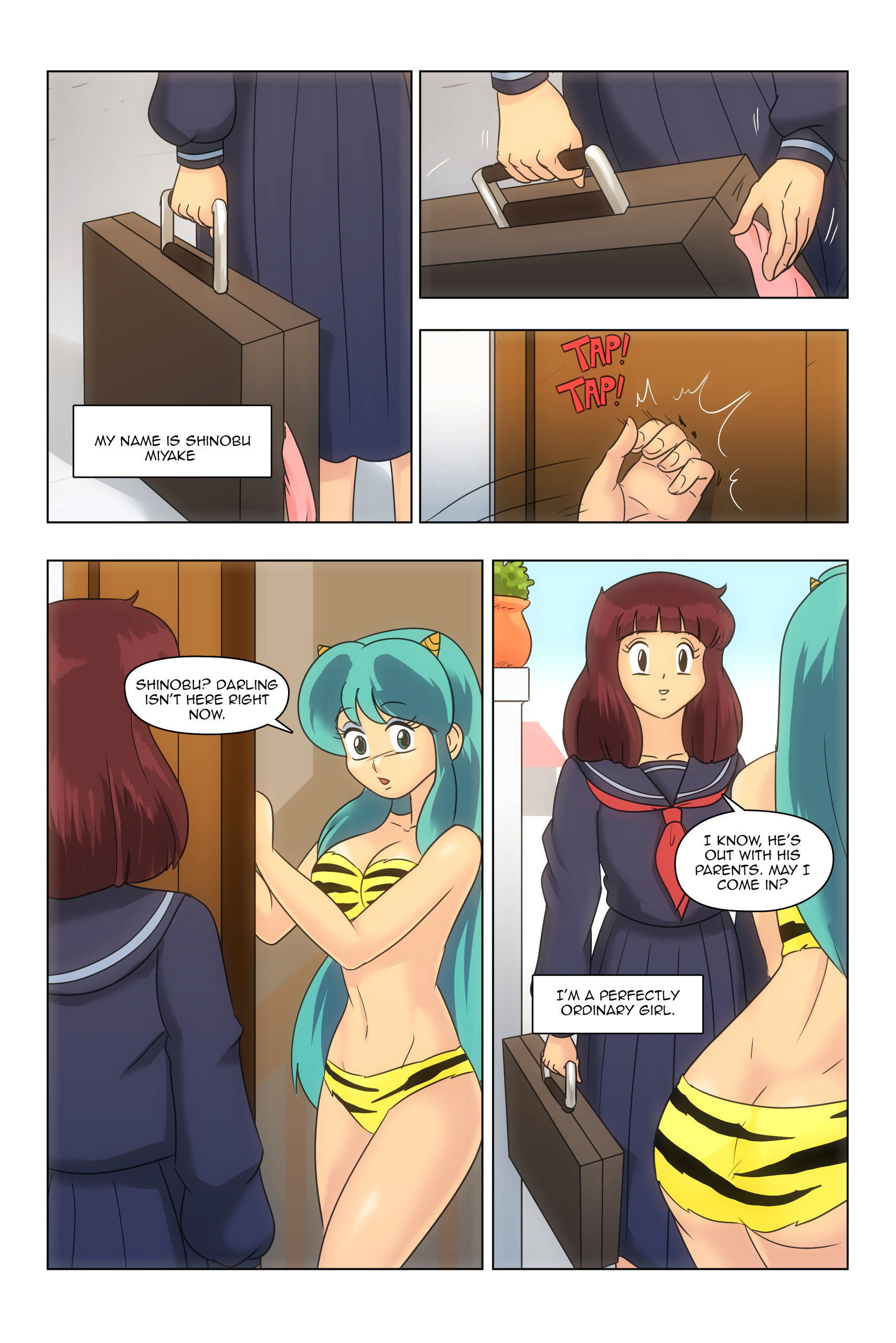 Urusei Yatsura - Harem Comic page 1