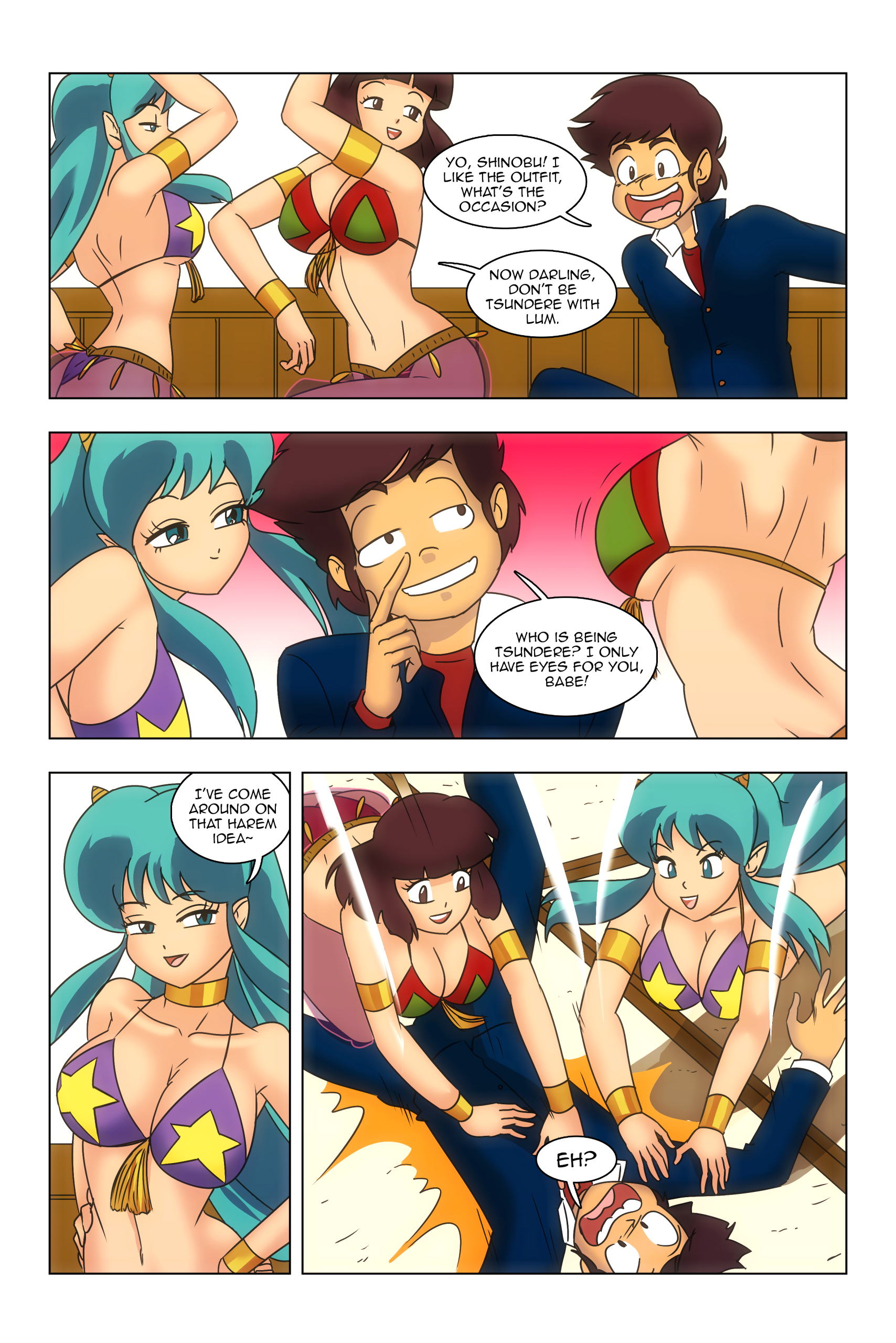 Urusei Yatsura - Harem Comic page 11