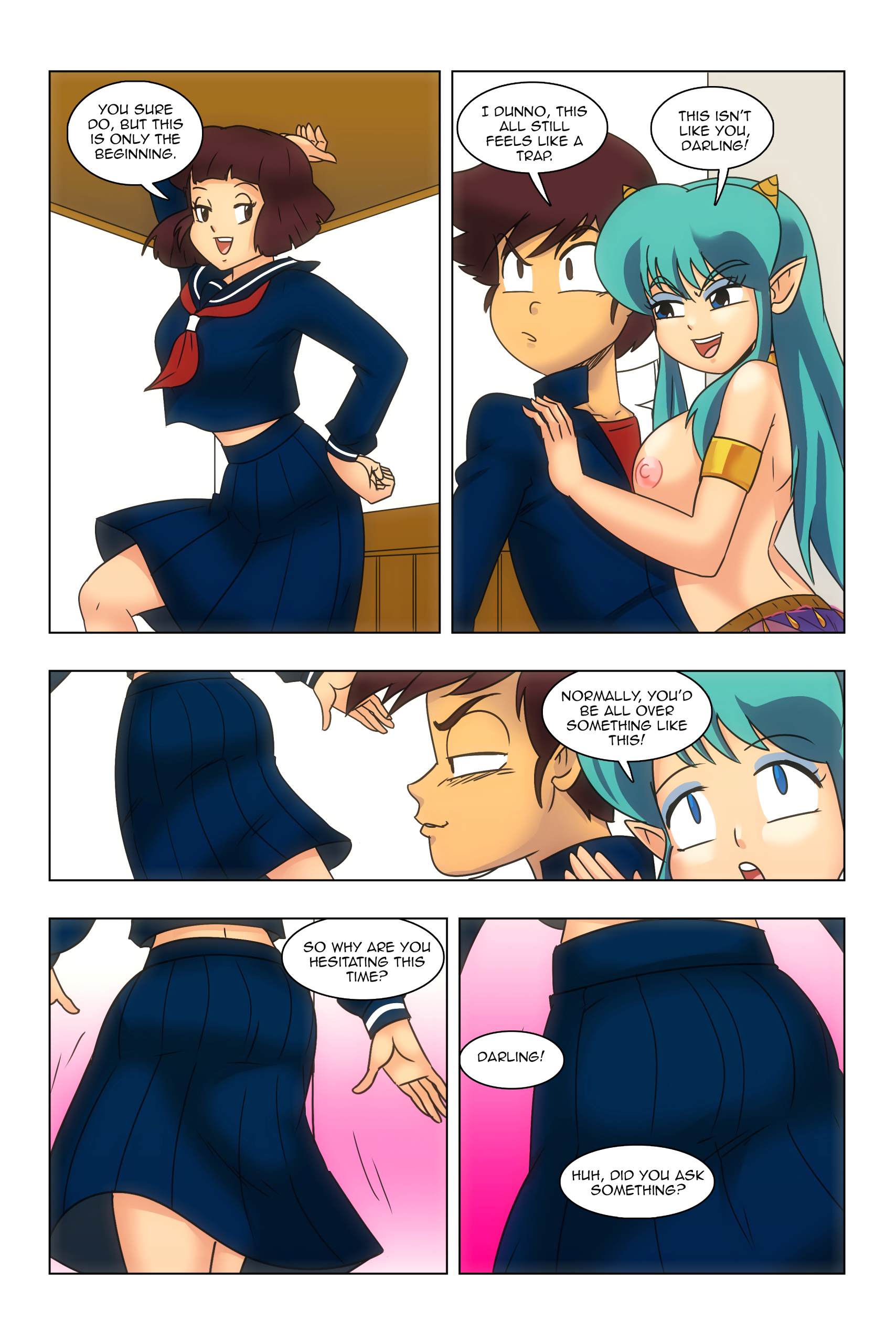 Urusei Yatsura - Harem Comic page 15