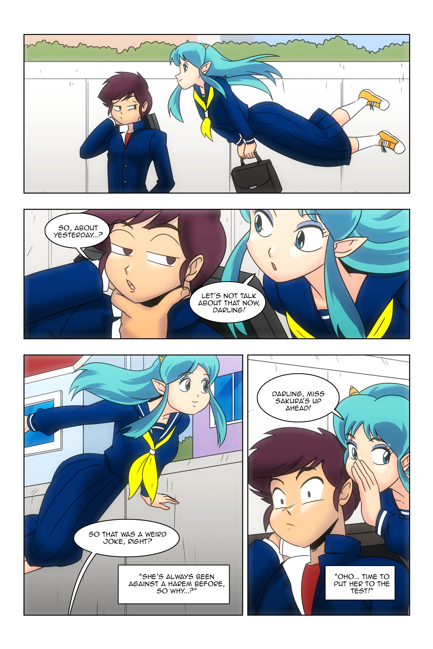 Urusei Yatsura - Harem Comic page 17