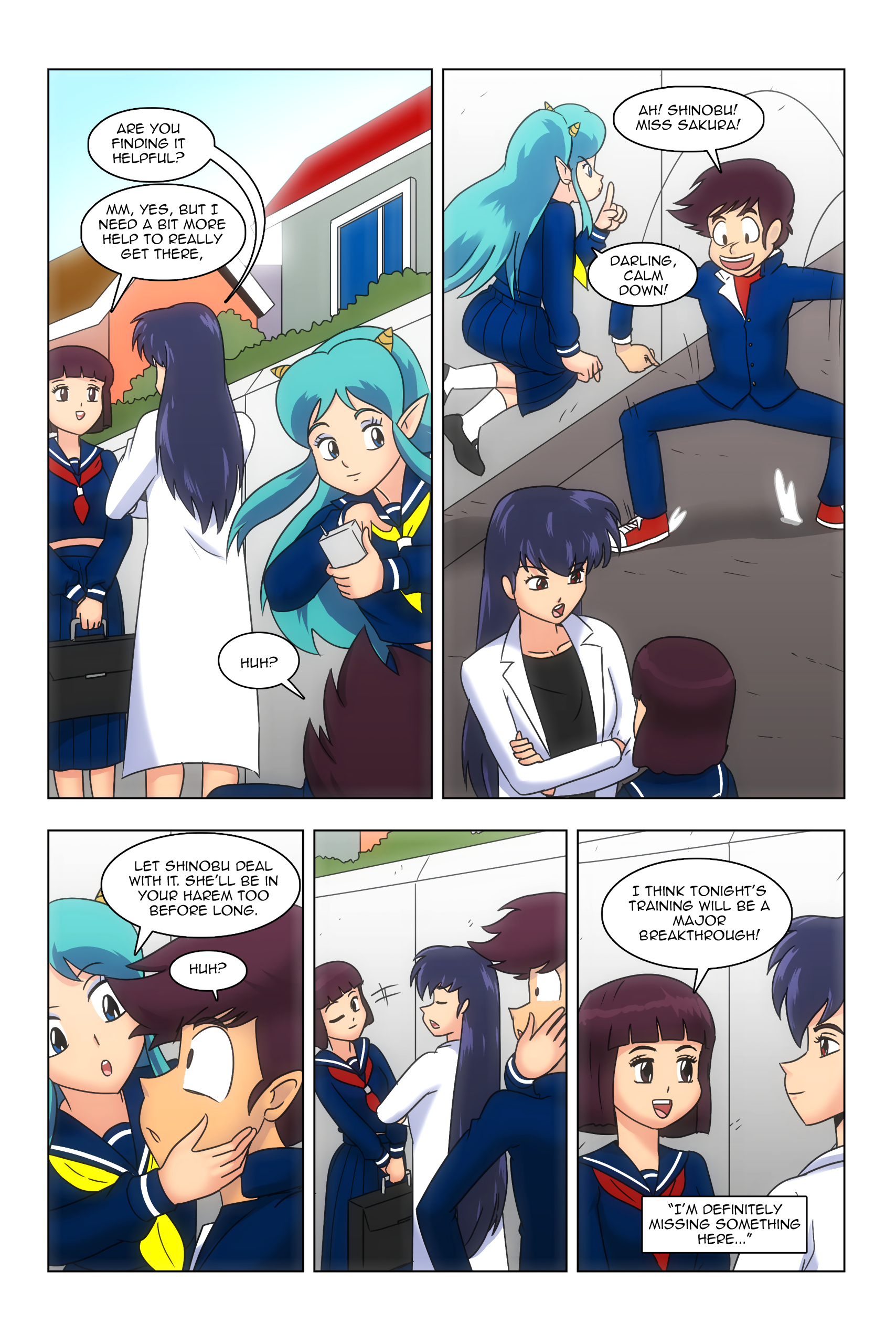 Urusei Yatsura - Harem Comic page 20