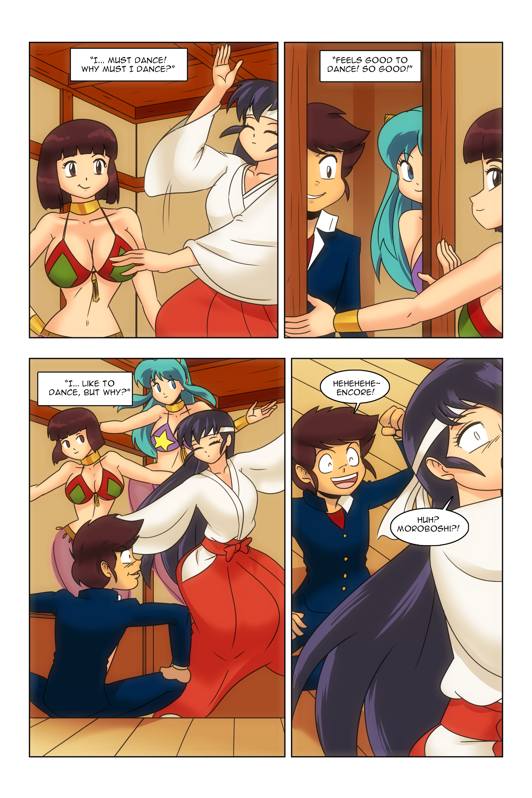 Urusei Yatsura - Harem Comic page 27